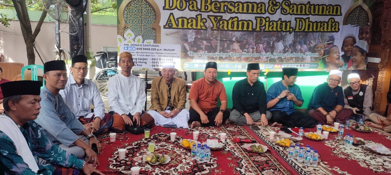 DOA BERSAMA & SANTUNAN ANAK YATIM PERINGATAN ISRA MI’RAJ NABI MUHAMMAD SAW YPS KANG SARJAN – KOMPLEK MUTIARA INDAH 1 KELURAHAN KALIGANDU, KECAMATAN SERANG - JUMAT, 16 JANUARI 2026