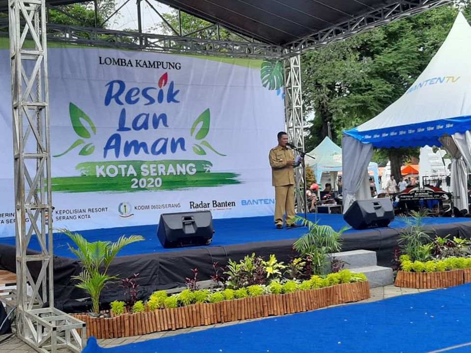 Launching Lomba Kampung Resik Lan Aman Kota Serang Tahun 2020