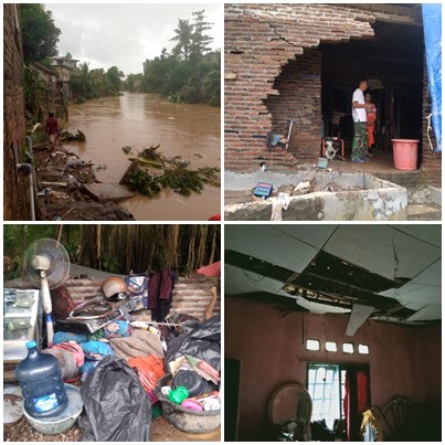 Banjir di Kota Serang Banten