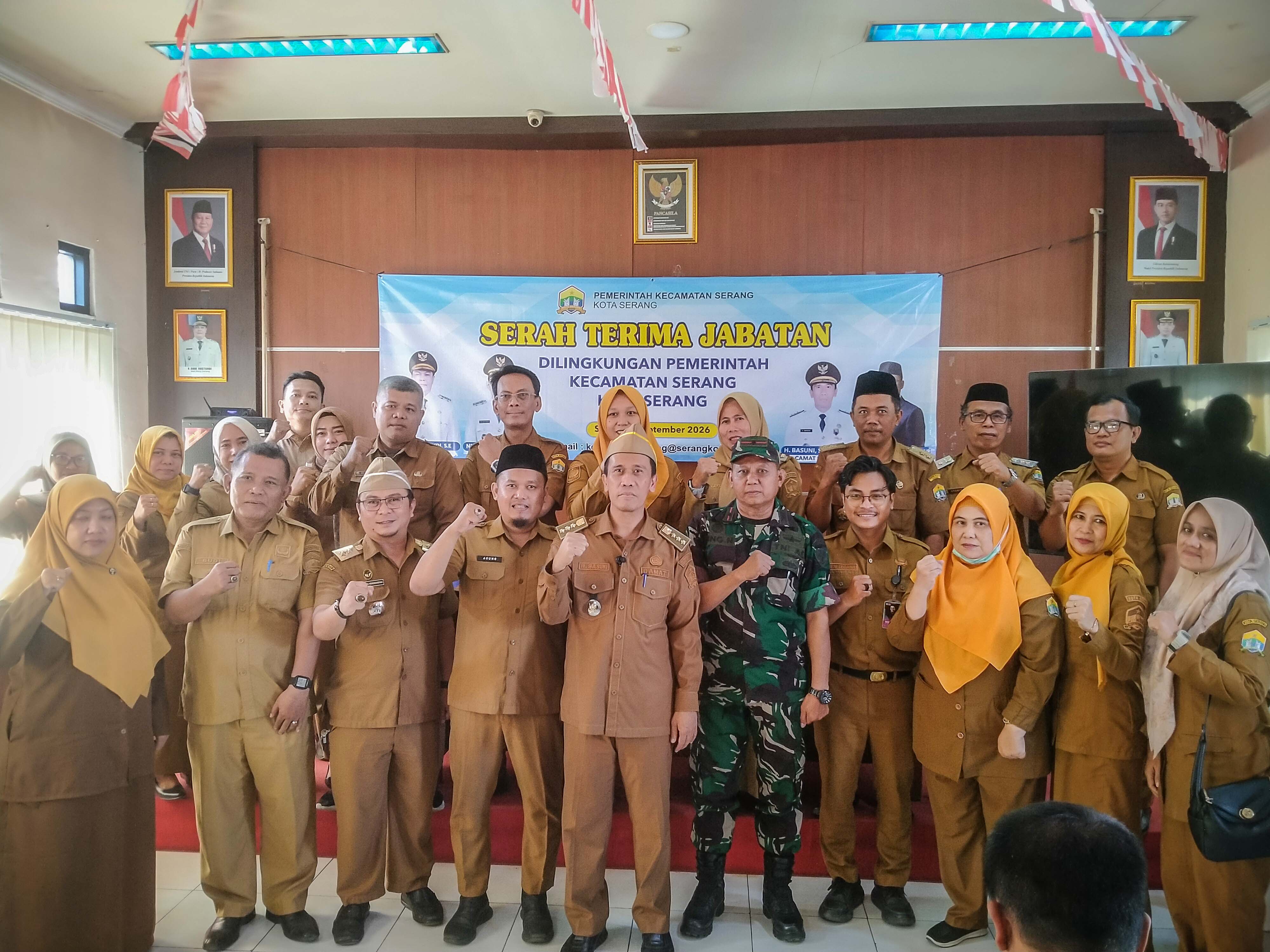 SERAH TERIMA JABATAN DI KECAMATAN SERANG - SELASA, 15 SEPTEMBER 2026