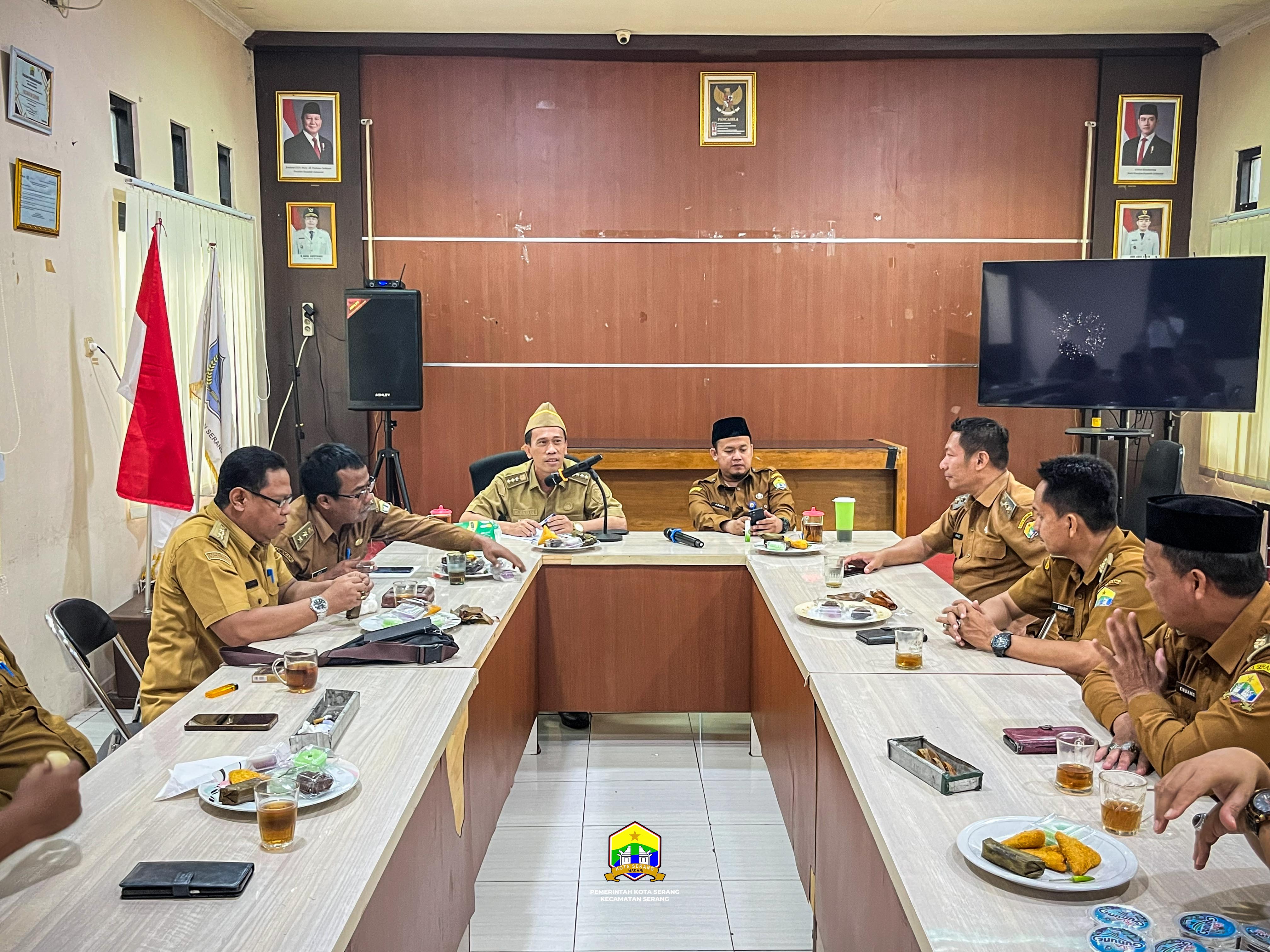 BRIEFING FORKOPIMCAM KECAMATAN SERANG – SELASA, 31 MARET 2026