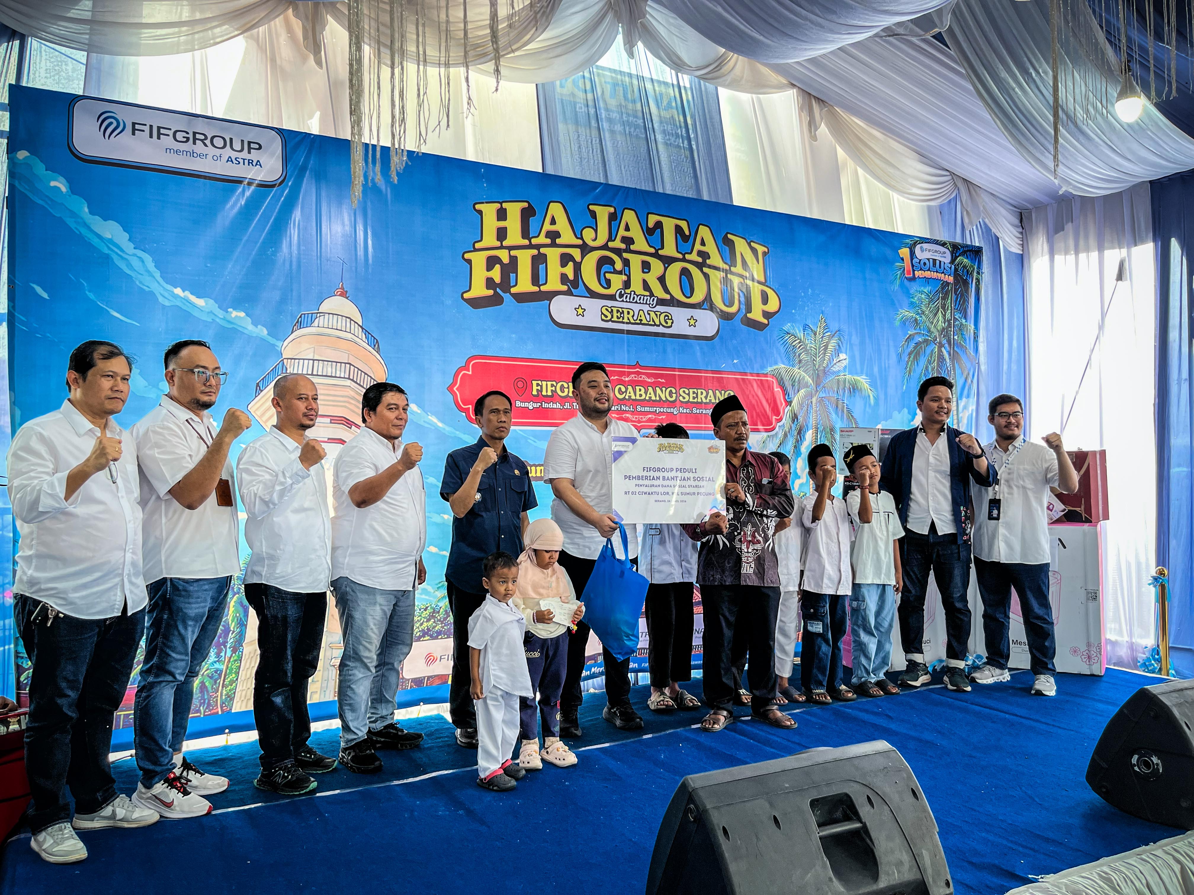 MENGHADIRI ACARA HAJATAN FIF GROUP SERANG - JUMAT, 24 APRIL 2026