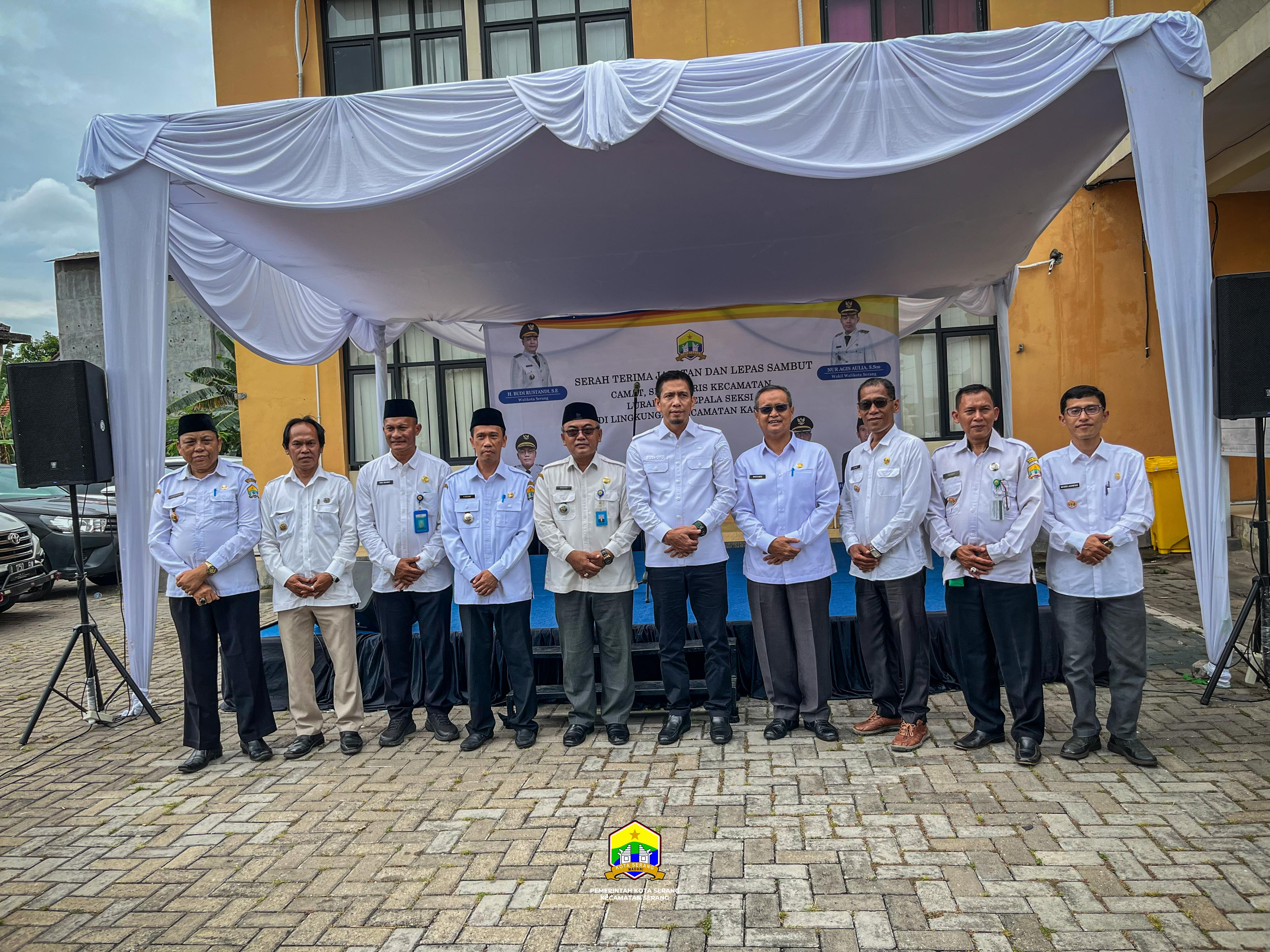 SERAH TERIMA JABATAN PEGAWAI KECAMATAN KASEMEN - SELASA, 05 NOVEMBER 2025