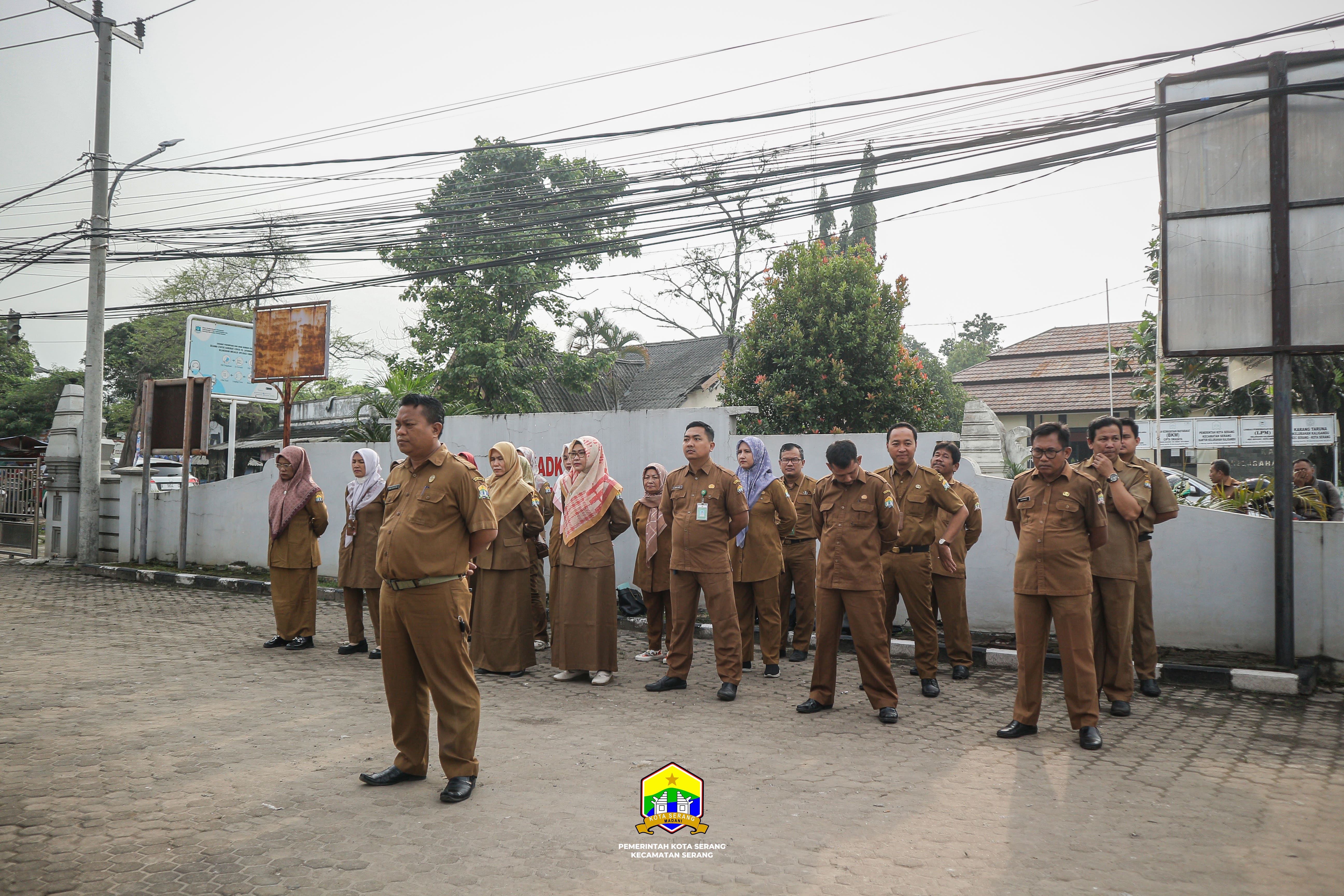 APEL PAGI MINGGUAN DI KECAMATAN SERANG