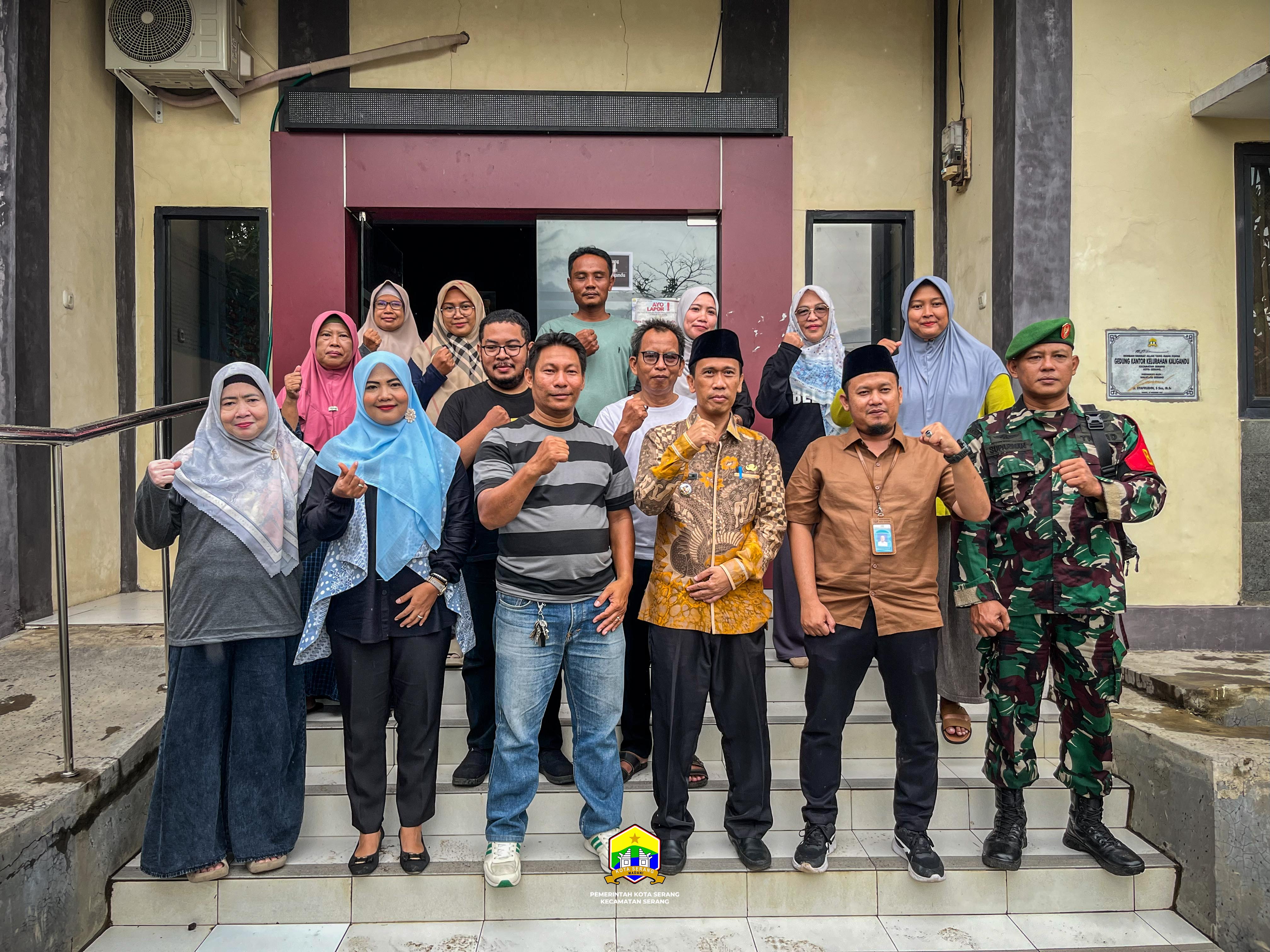 MONITORING REALISASI PBB & SARPRAS KELURAHAN KALIGANDU – JUMAT, 14 NOVEMBER 2025