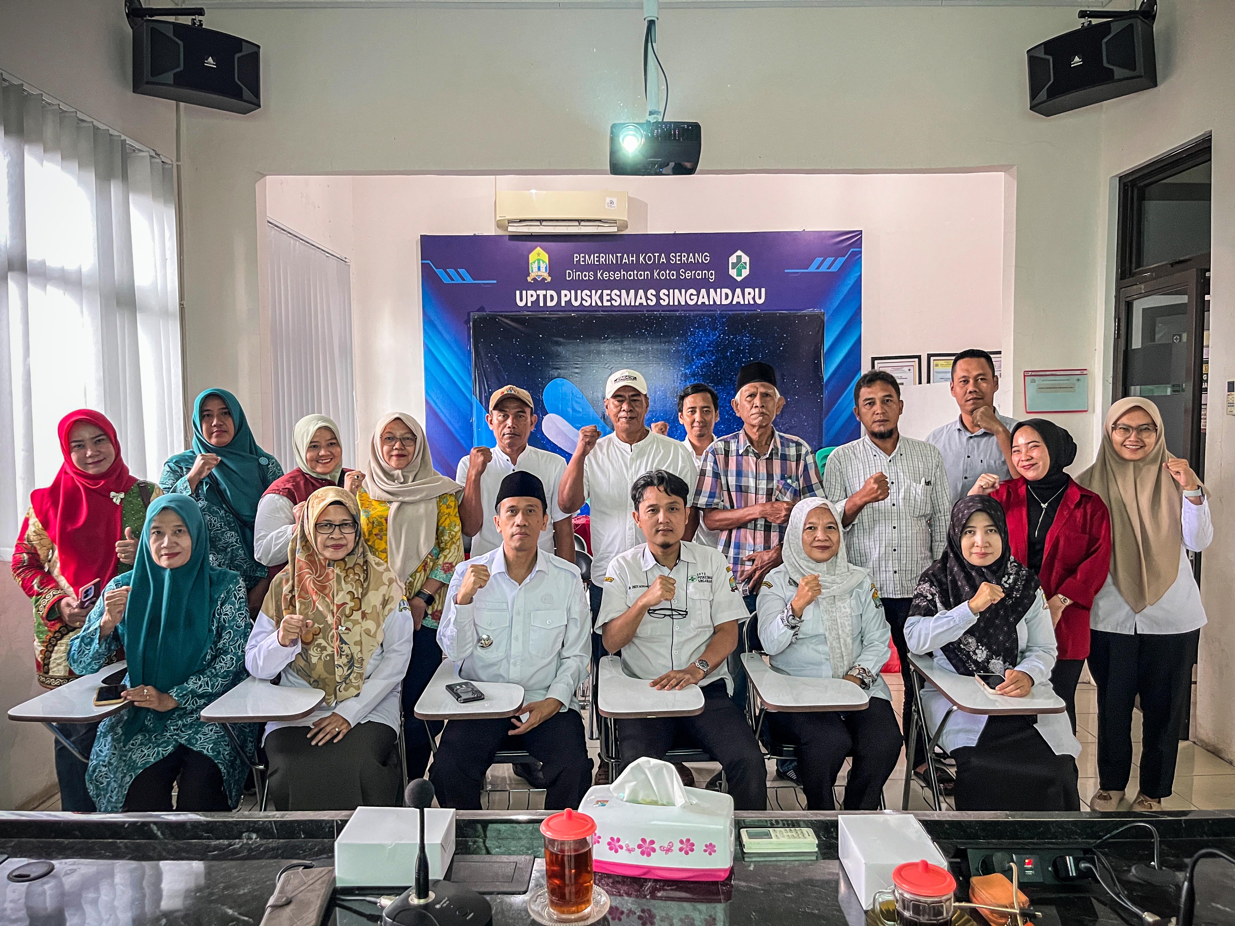 MENGHADIRI LOKAKARYA MINI TRIWULANAN KE-2 UPTD PUSKESMAS SINGANDARU TAHUN 2026 - RABU, 03 JUNI 2026