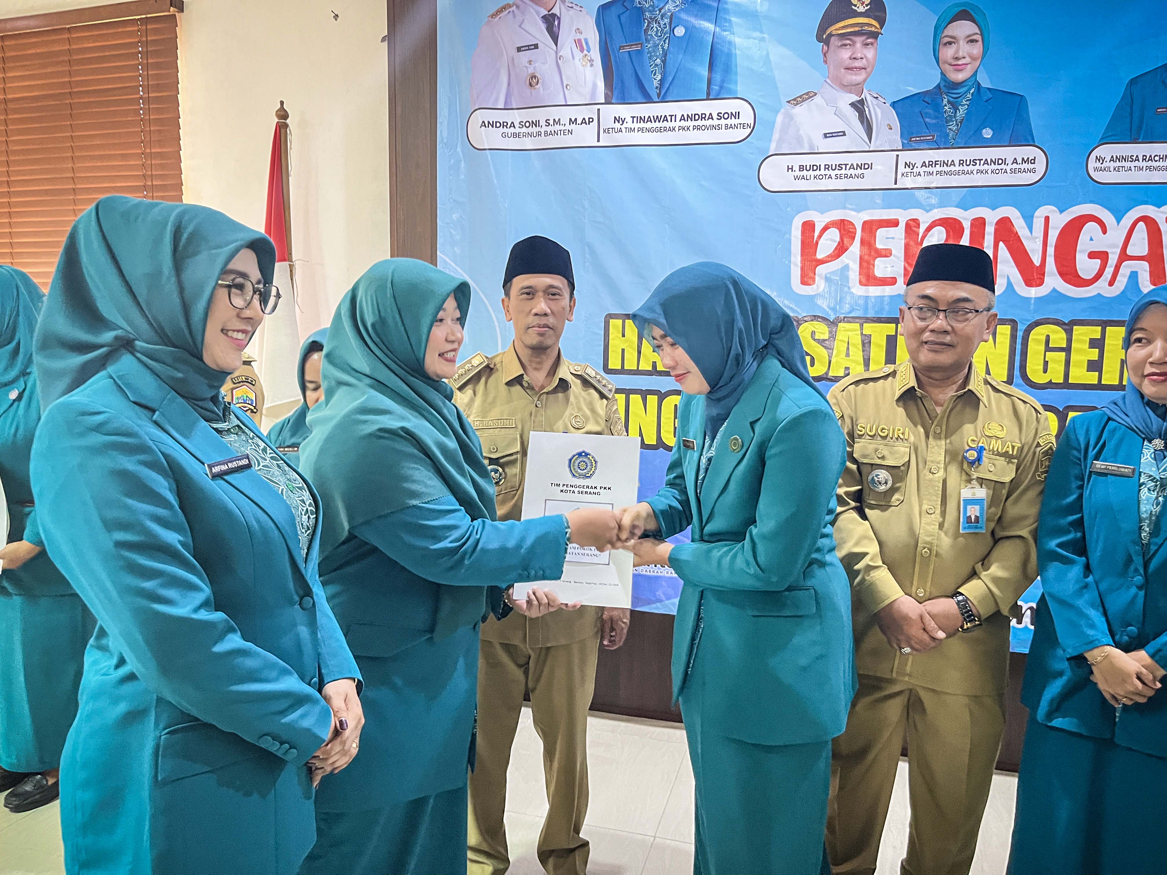 PERINGATAN HARI KESATUAN GERAK PKK KE-54 TINGKAT KOTA SERANG TAHUN 2026 - SELASA, 07 JULI 2026