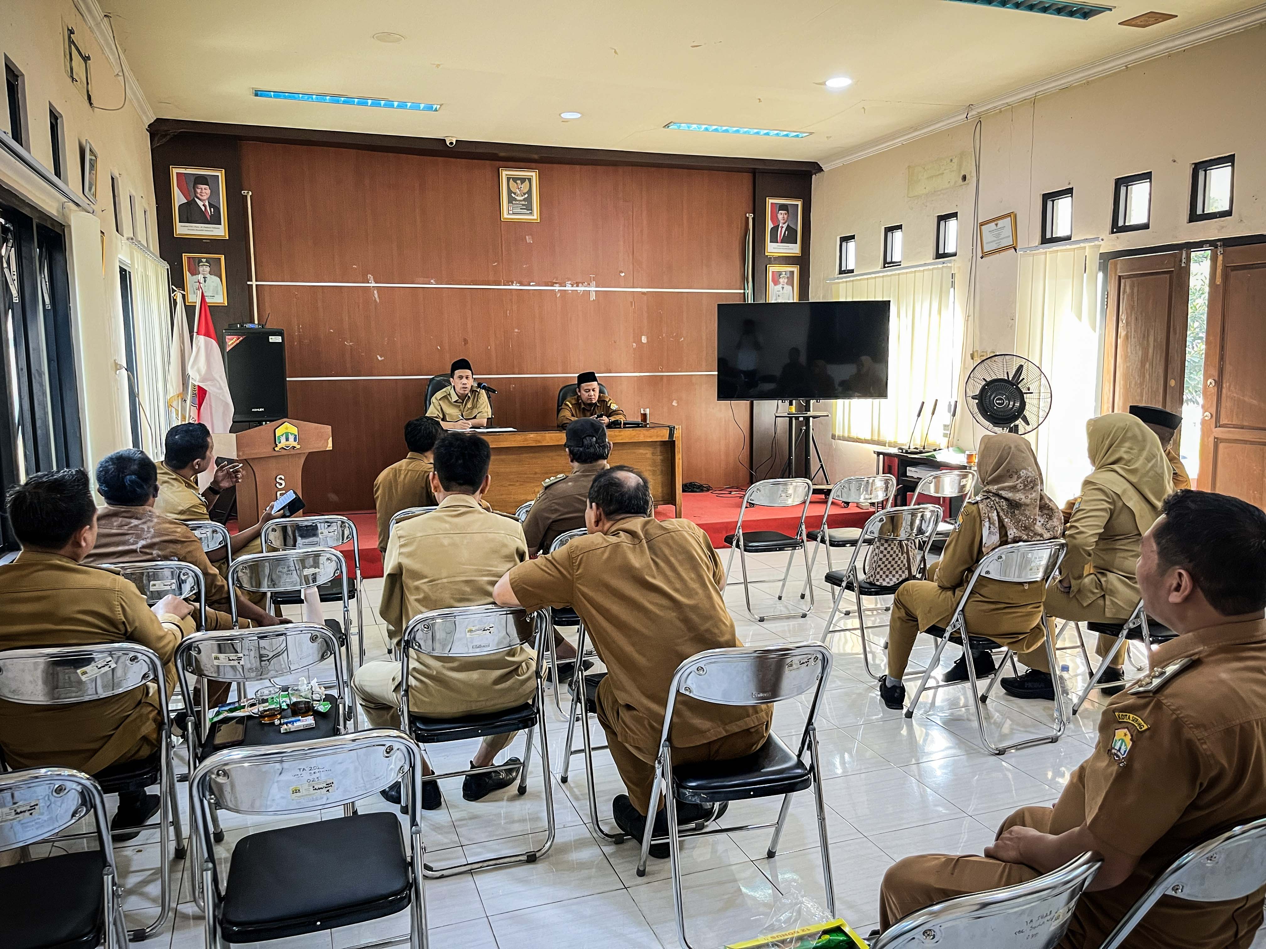 BRIEFING PAGI KECAMATAN SERANG - SELASA, 14 JULI 2026