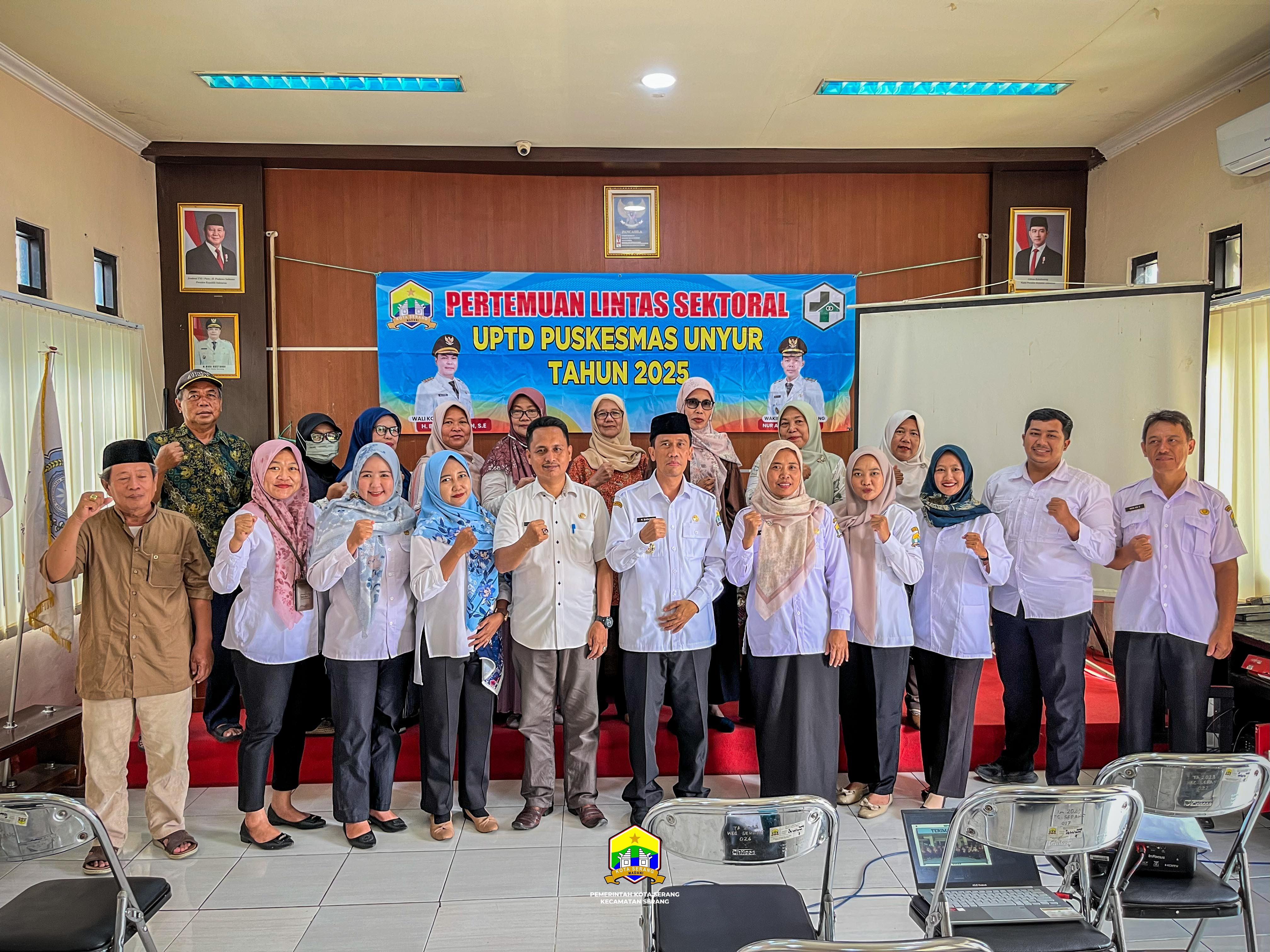 PERTEMUAN LINTAS SEKTORAL UPTD PUSKESMAS UNYUR TAHUN 2025 - RABU, 10 DESEMBER 2025