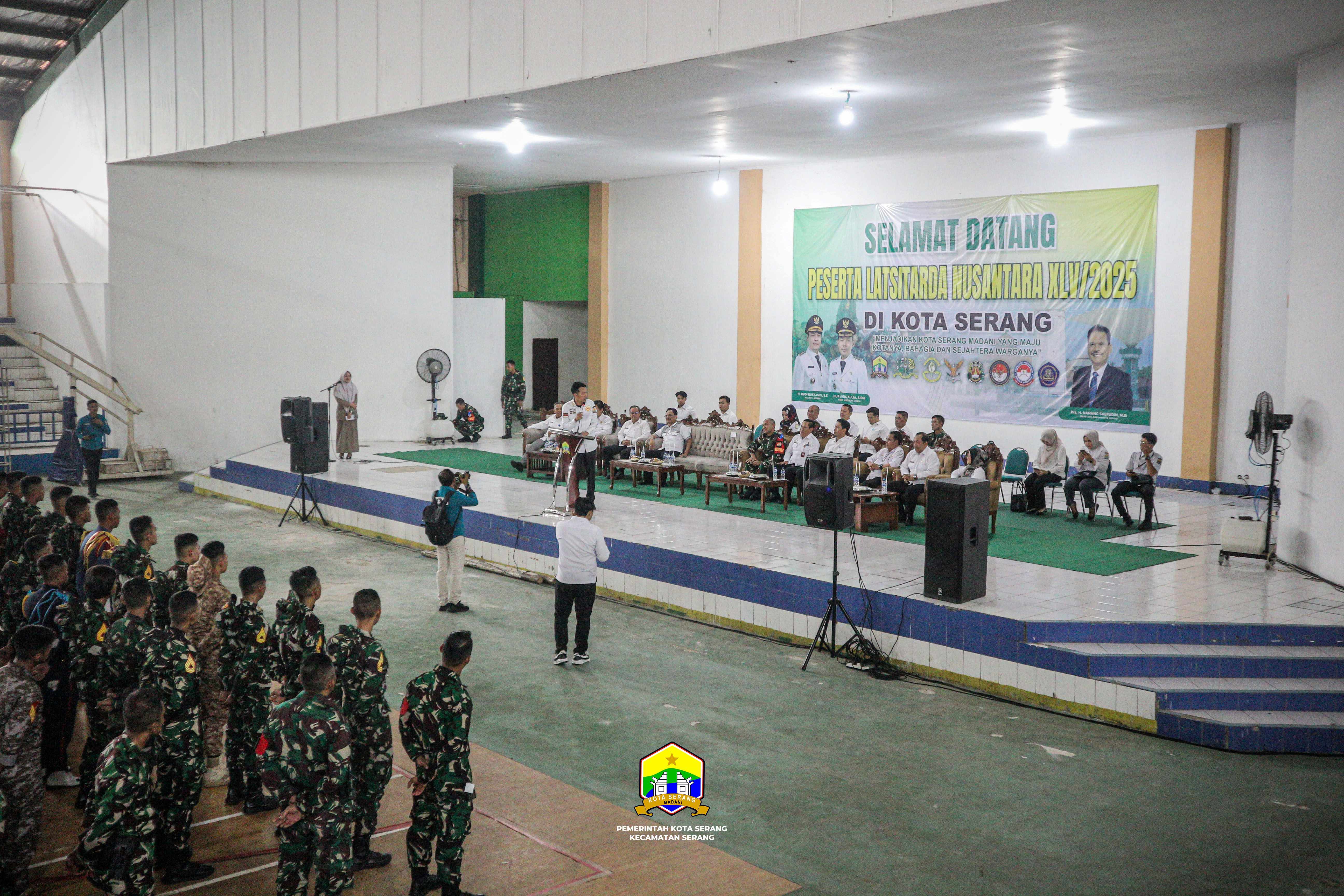 SELAMAT DATANG PESERTA LATSITARDA NUSANTARA XLV 2025 DI KOTA SERANG - RABU, 04 JUNI 2025