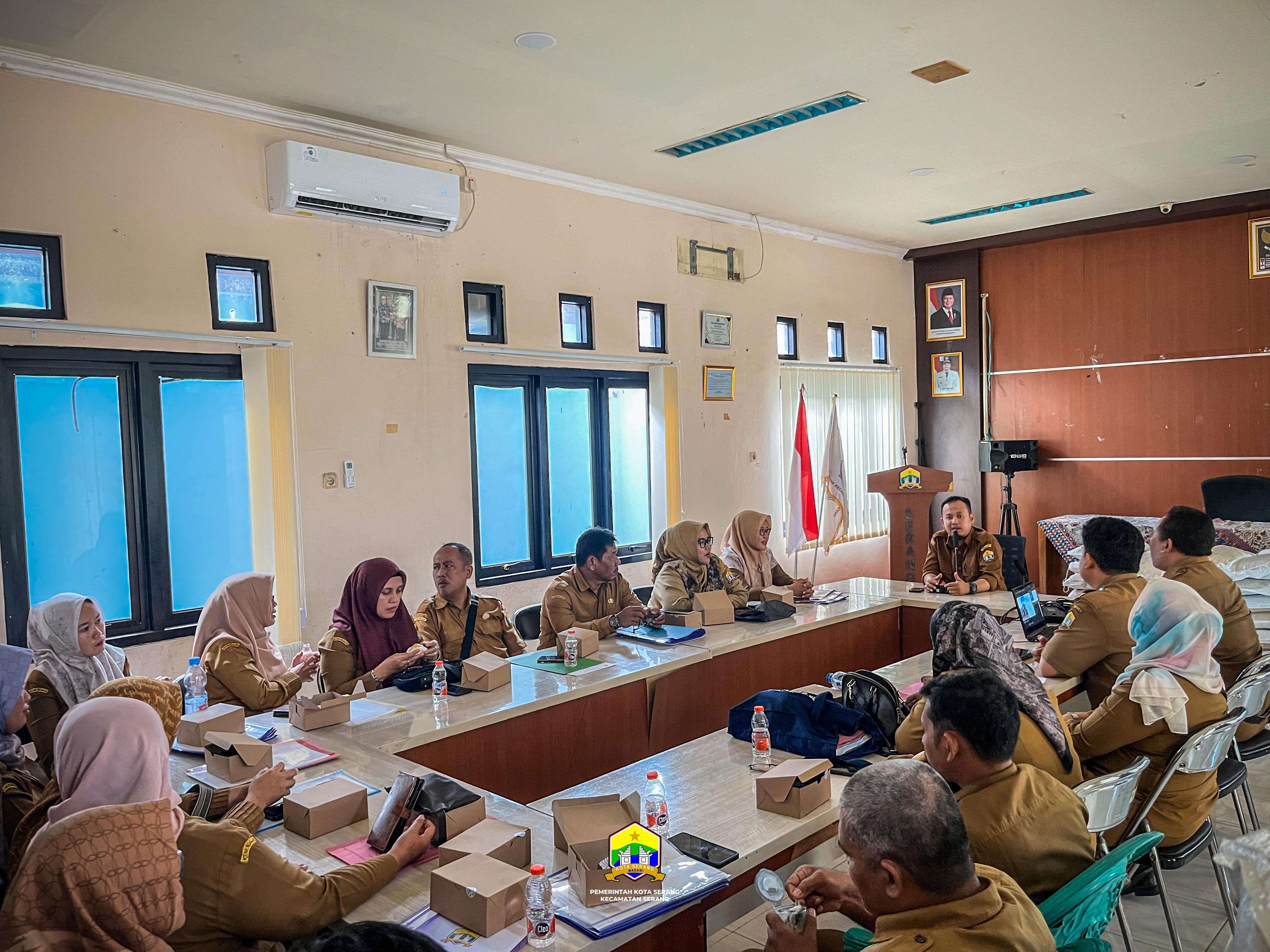 BRIEFING FORKOPIMCAM KECAMATAN SERANG - SELASA, 23 DESEMBER 2025