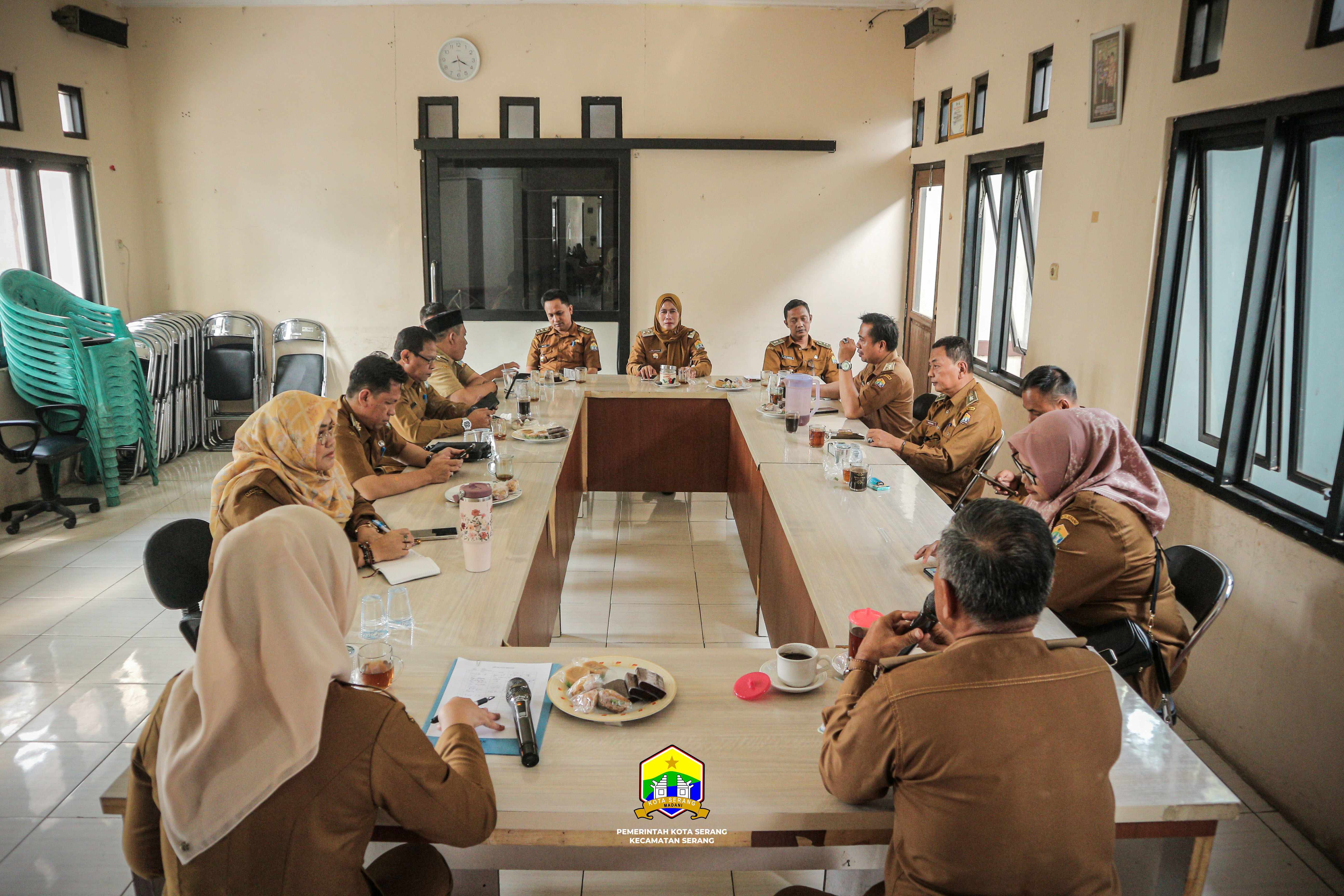 BRIEFING MINGGUAN DI KECAMATAN SERANG - SELASA, 10 JUNI 2025