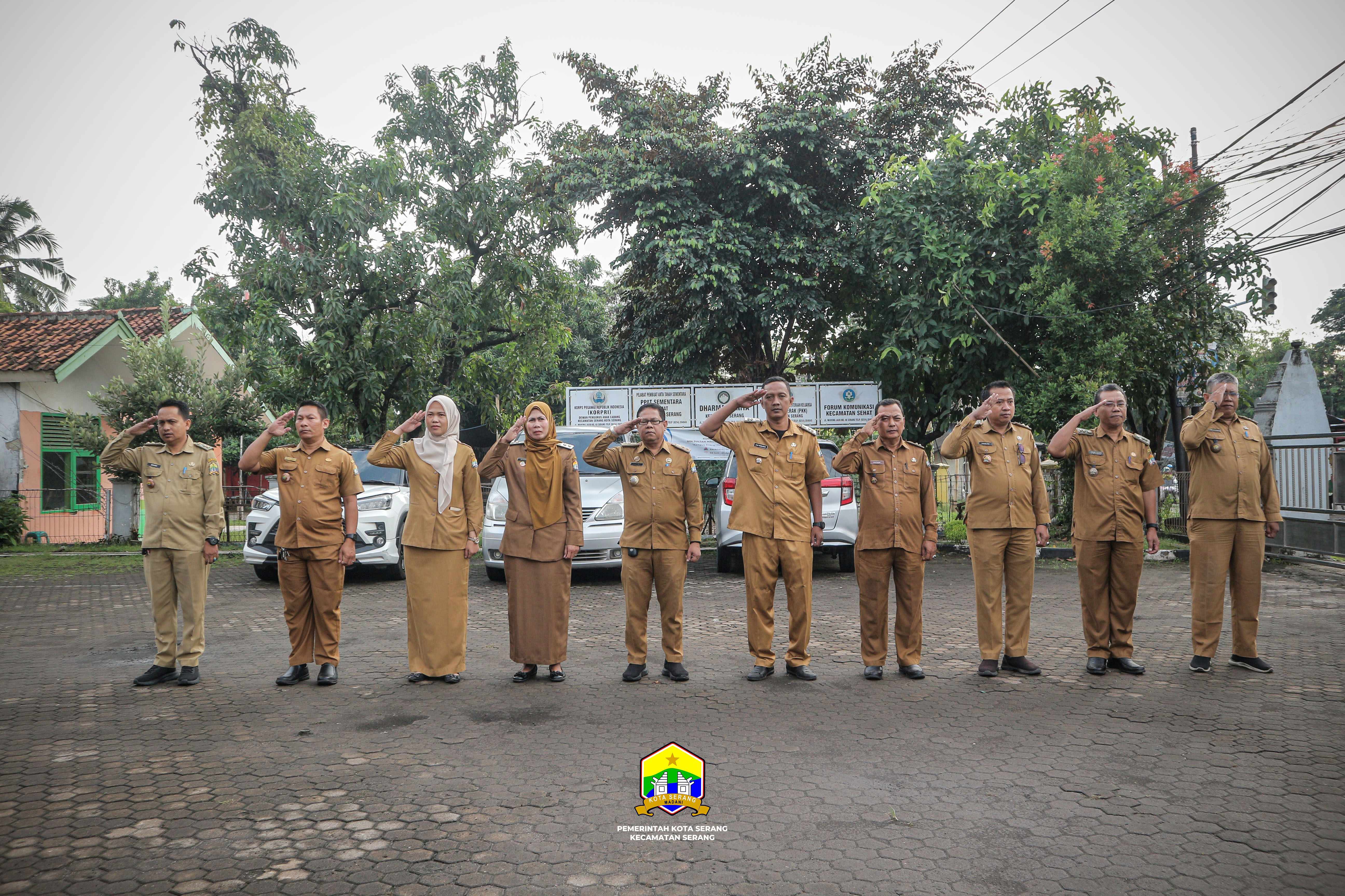 APEL PAGI MINGGUAN KECAMATAN SERANG - SELASA, 08 JULI 2025