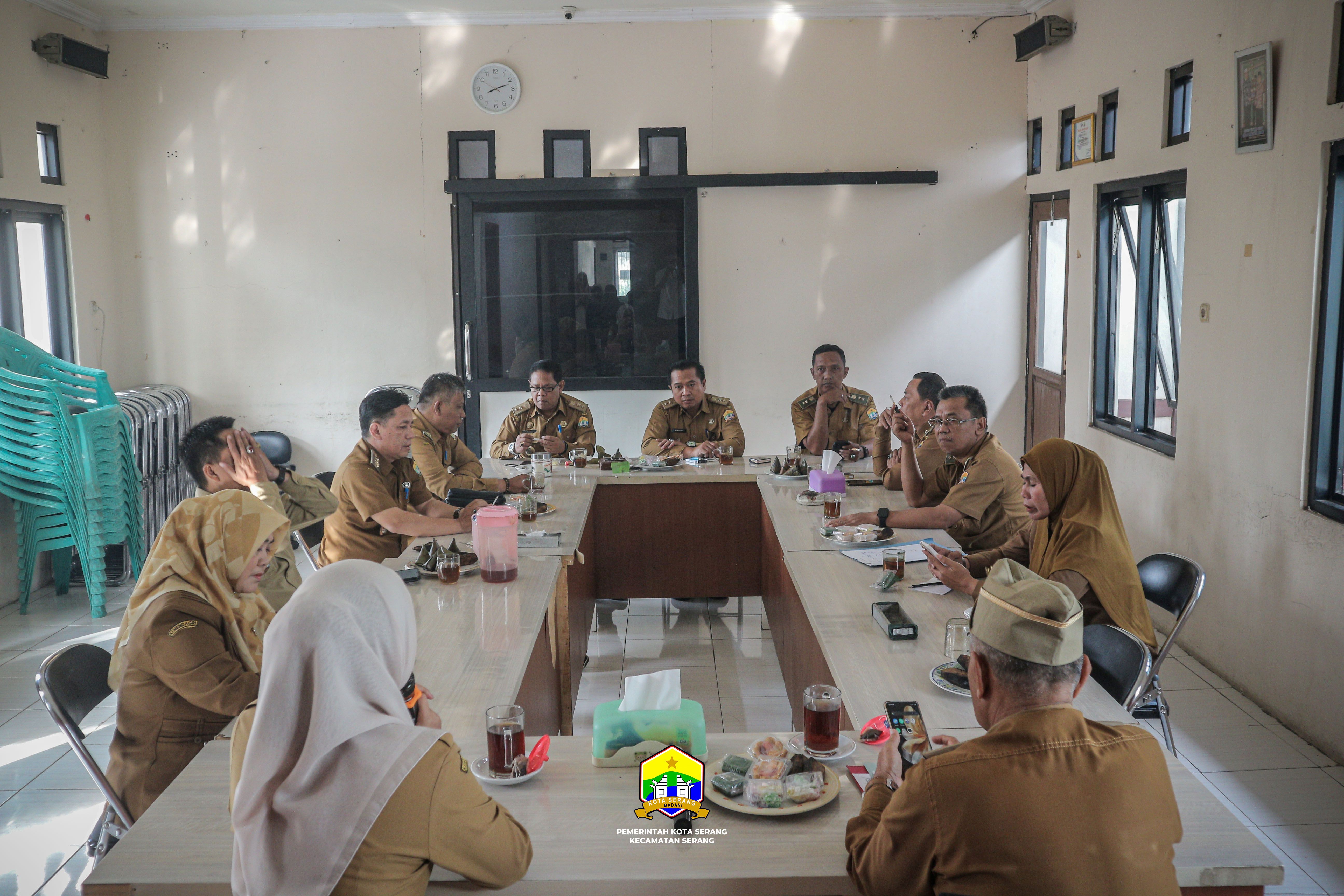 BRIEFING MINGGUAN DI KECAMATAN SERANG - SELASA, 08 JULI 2025