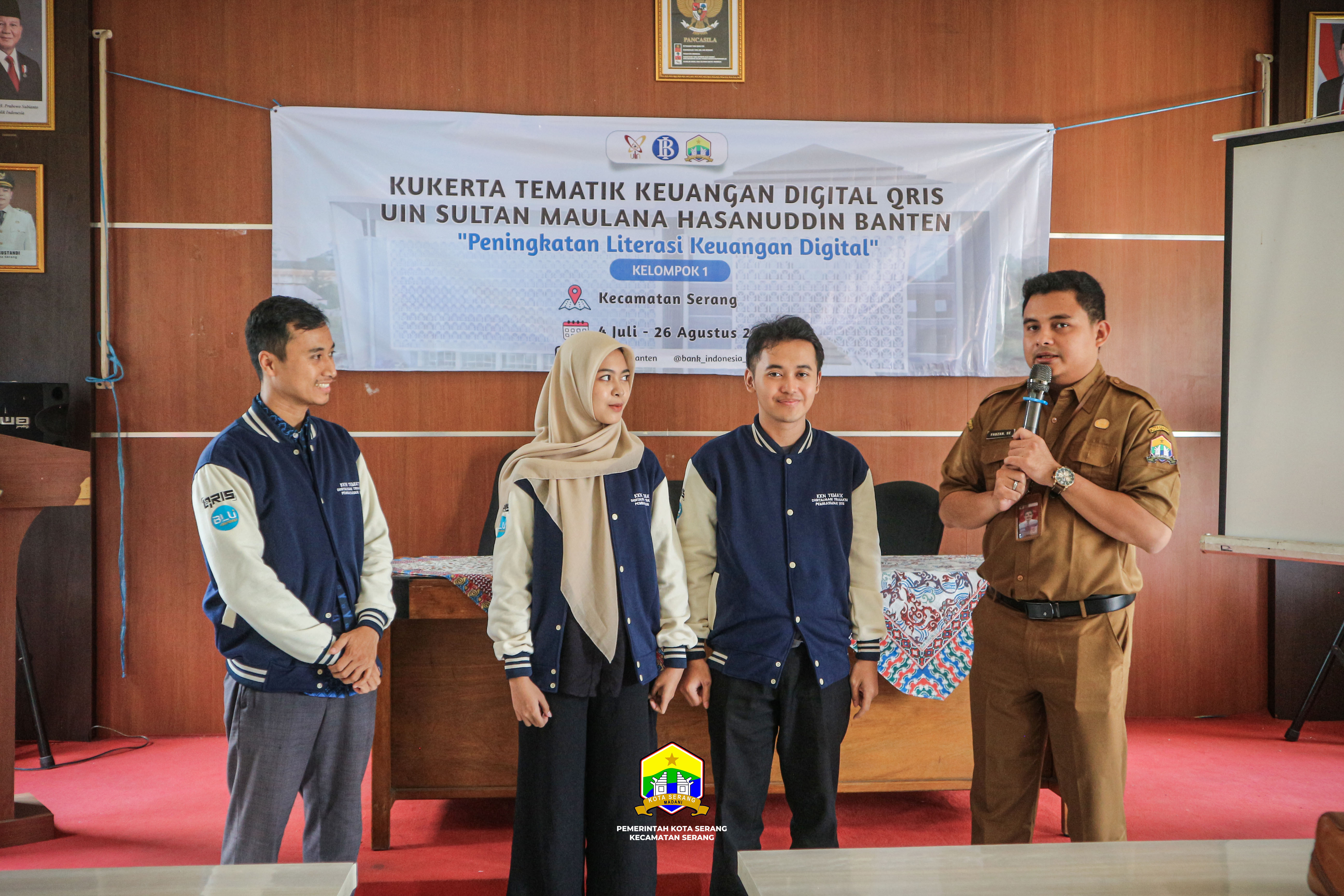 KUKERTA TEMATIK KEUANGAN DIGITAL QRIS UIN SULTAN MAULANA HASANUDDIN BANTEN “PENINGKATAN LITERASI KEUANGAN DIGITAL” - SELASA, 15 JULI 2025