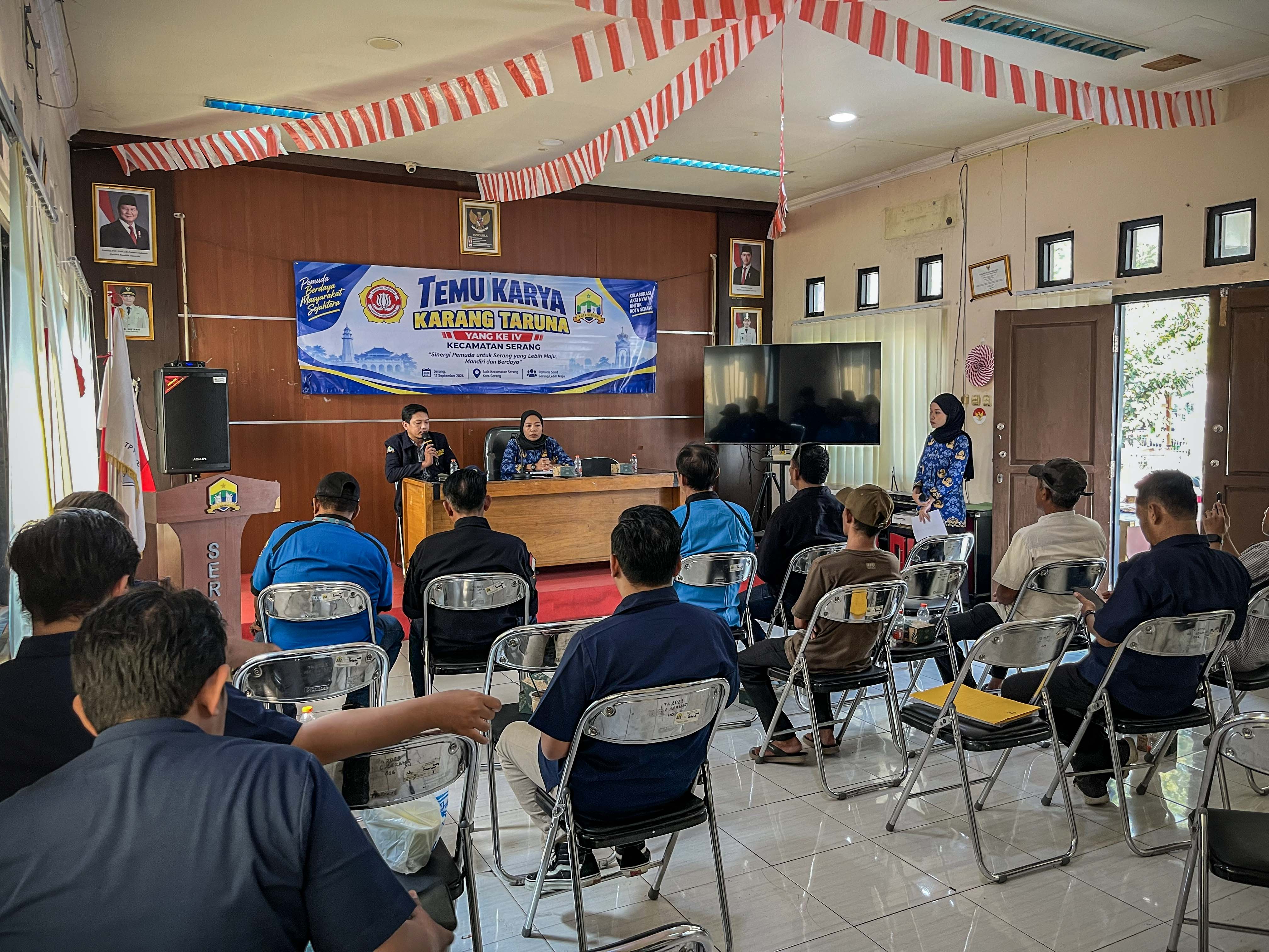 TEMU KARYA KARANG TARUNA YANG KE IV KECAMATAN SERANG - JUMAT, 17 SEPTEMBER 2026