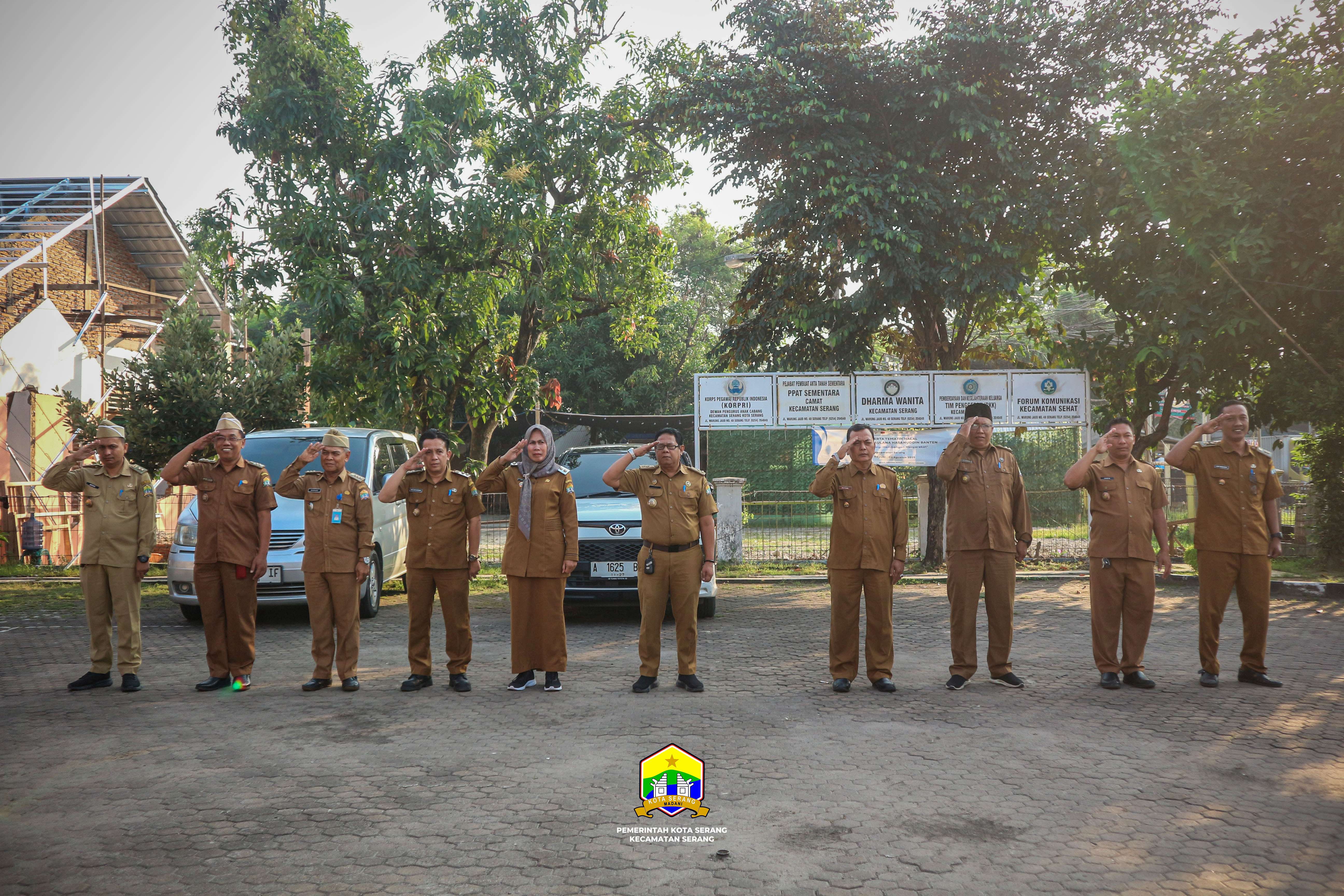 APEL PAGI MINGGUAN KECAMATAN SERANG - SELASA, 22 JULI 2025