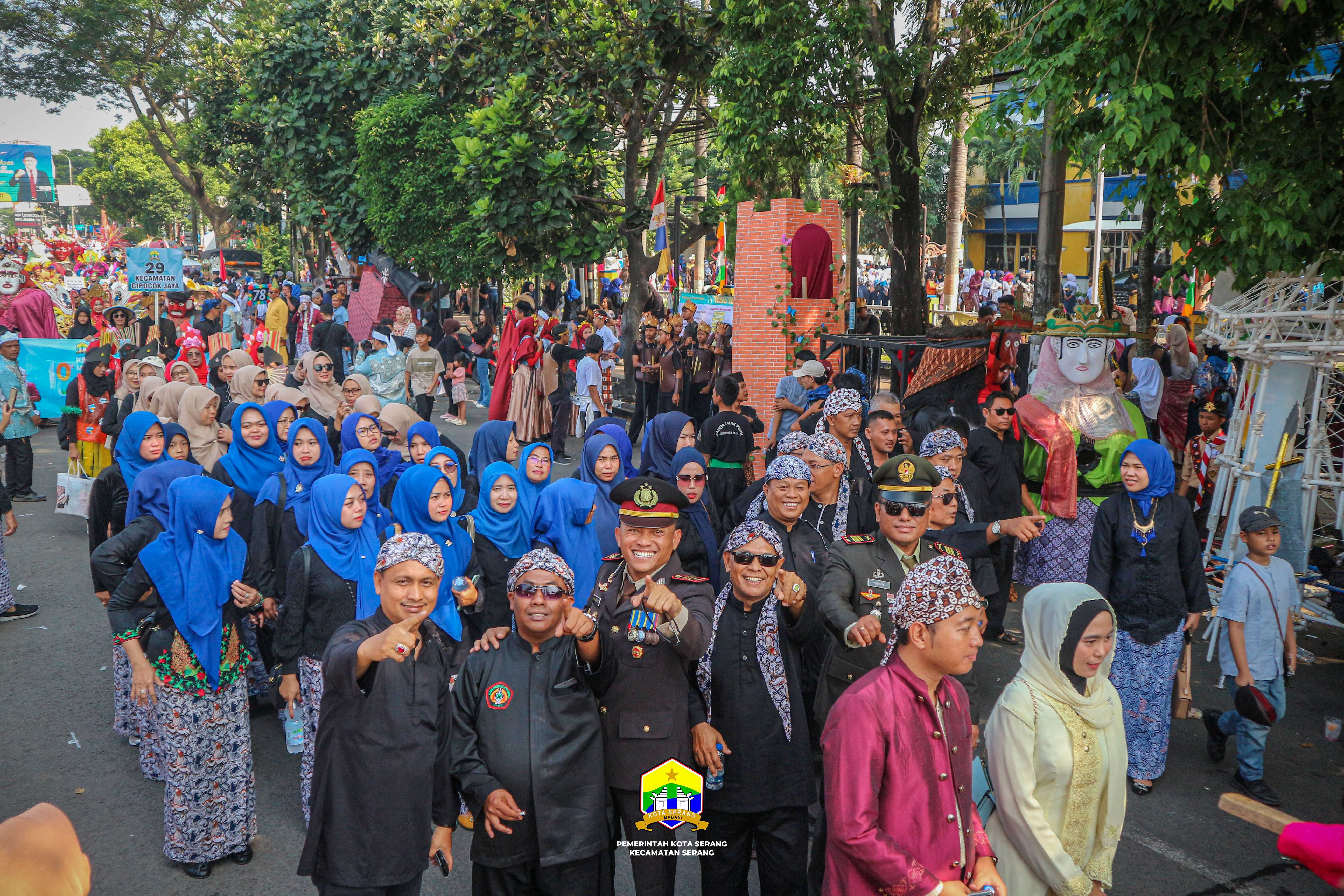 PAWAI KARIB BUDAYA HUT KE-18 KOTA SERANG - RABU, 06 AGUSTUS 2025