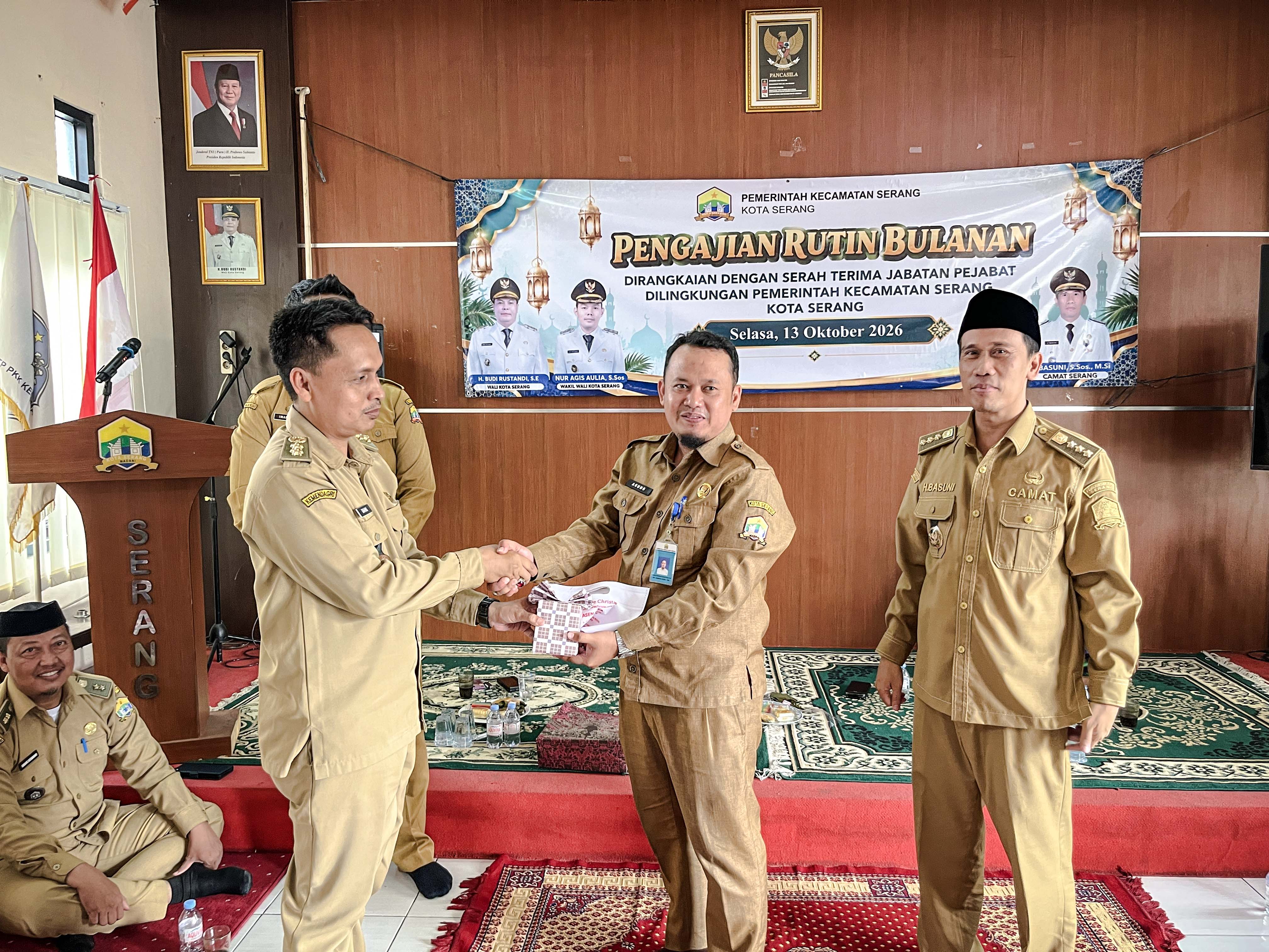 SERTIJAB KECAMATAN  SERANG - SELASA, 13 OKTOBER 2026