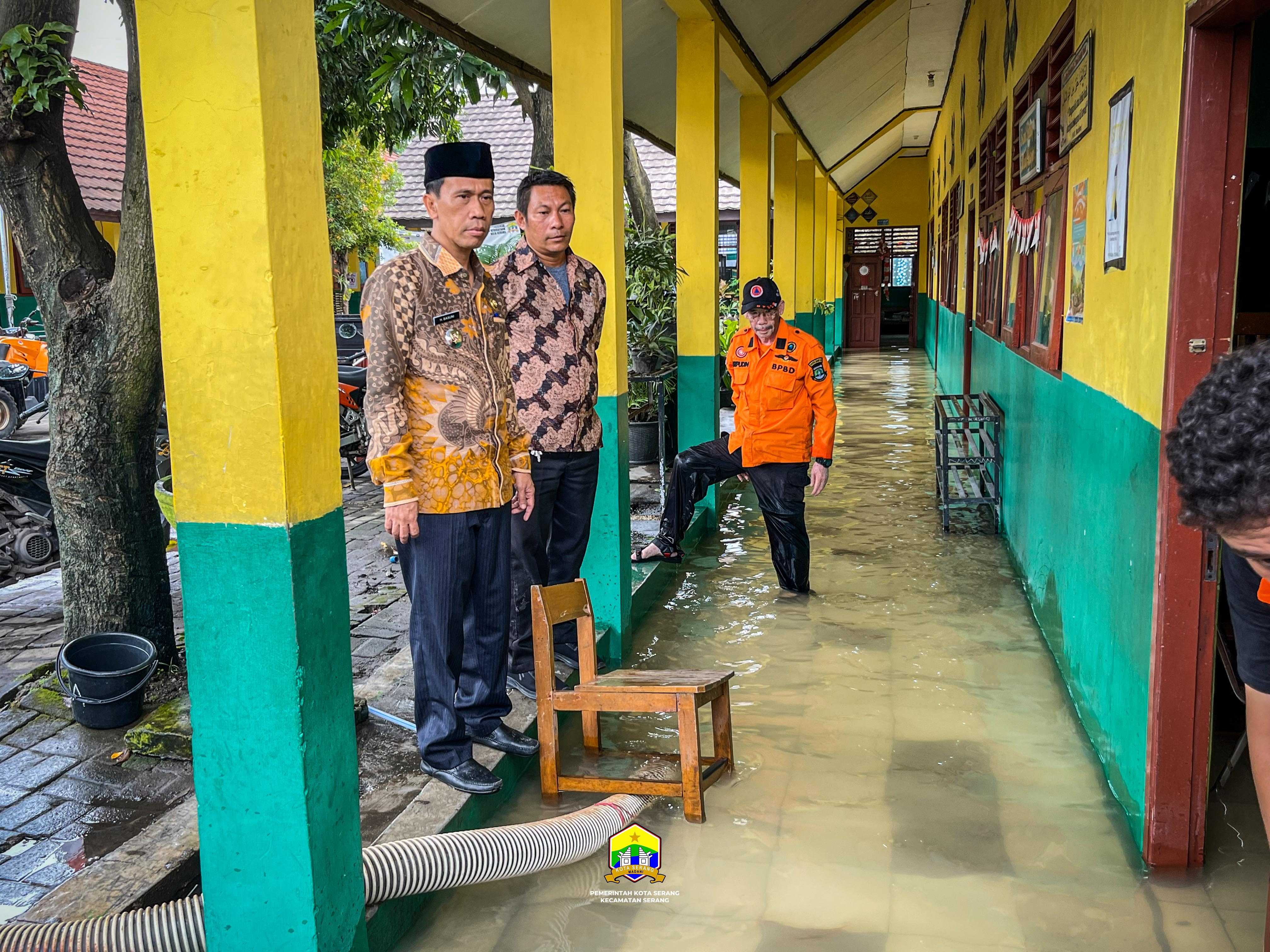 MONITORING BANJIR DI SD CIPUTAT, KELURAHAN KALIGANDU - KAMIS, 29 JANUARI 2026