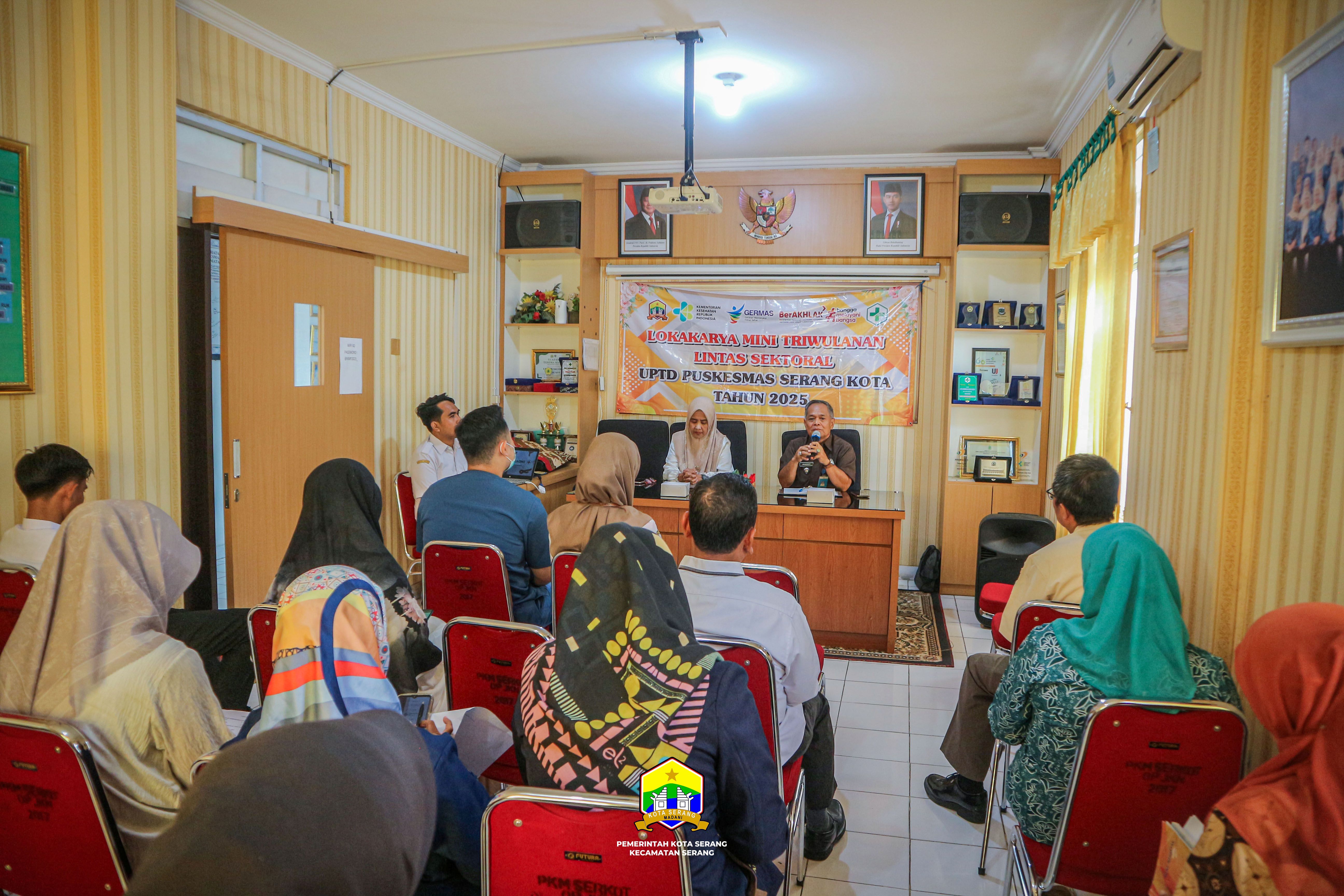 LOKAKARYA MINI TRIWULANAN III LINTAS SEKTORAL UPTD PUSKESMAS SERANG KOTA TAHUN 2025 - RABU, 27 AGUSTUS 2025