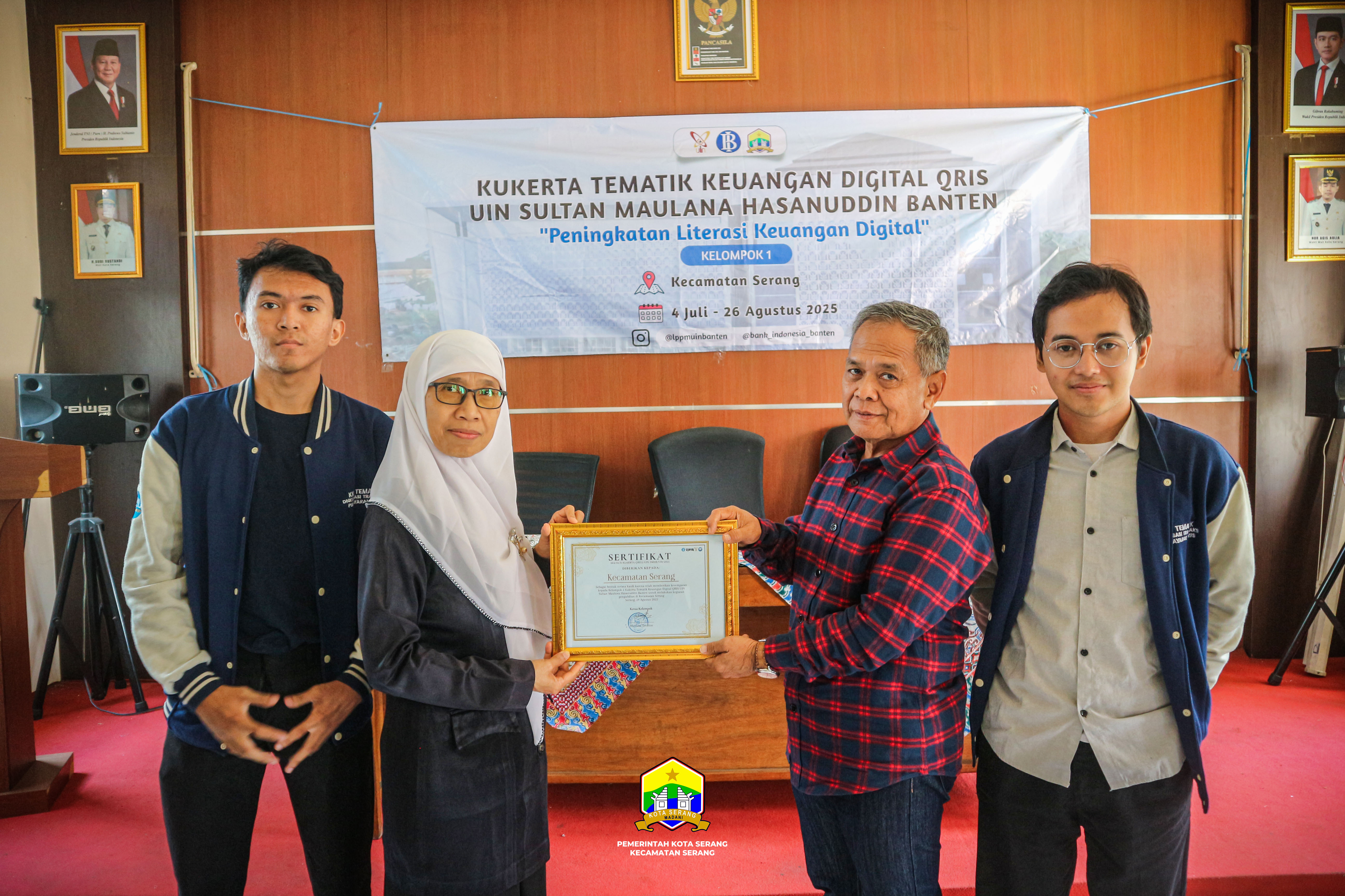 KUKERTA TEMATIK KEUANGAN DIGITAL QRIS UIN SULTAN MAULANA HASANUDDIN BANTEN - JUM'AT, 29 AGUSTUS 2025