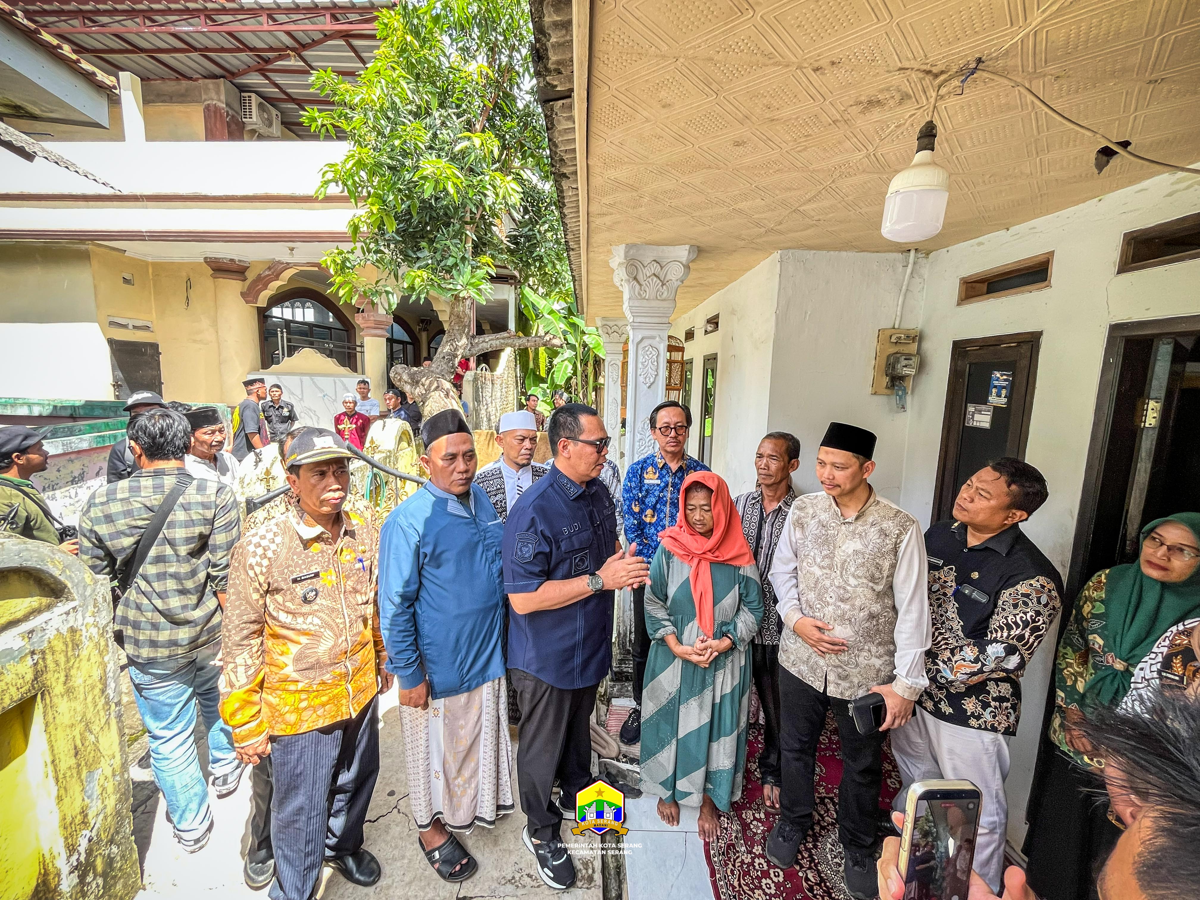 PENDAMPINGAN WALI KOTA SERANG DALAM PEMBERIAN BANTUAN KEPADA KORBAN KEBAKARAN - KAMIS, 05 FEBRUARI 2026