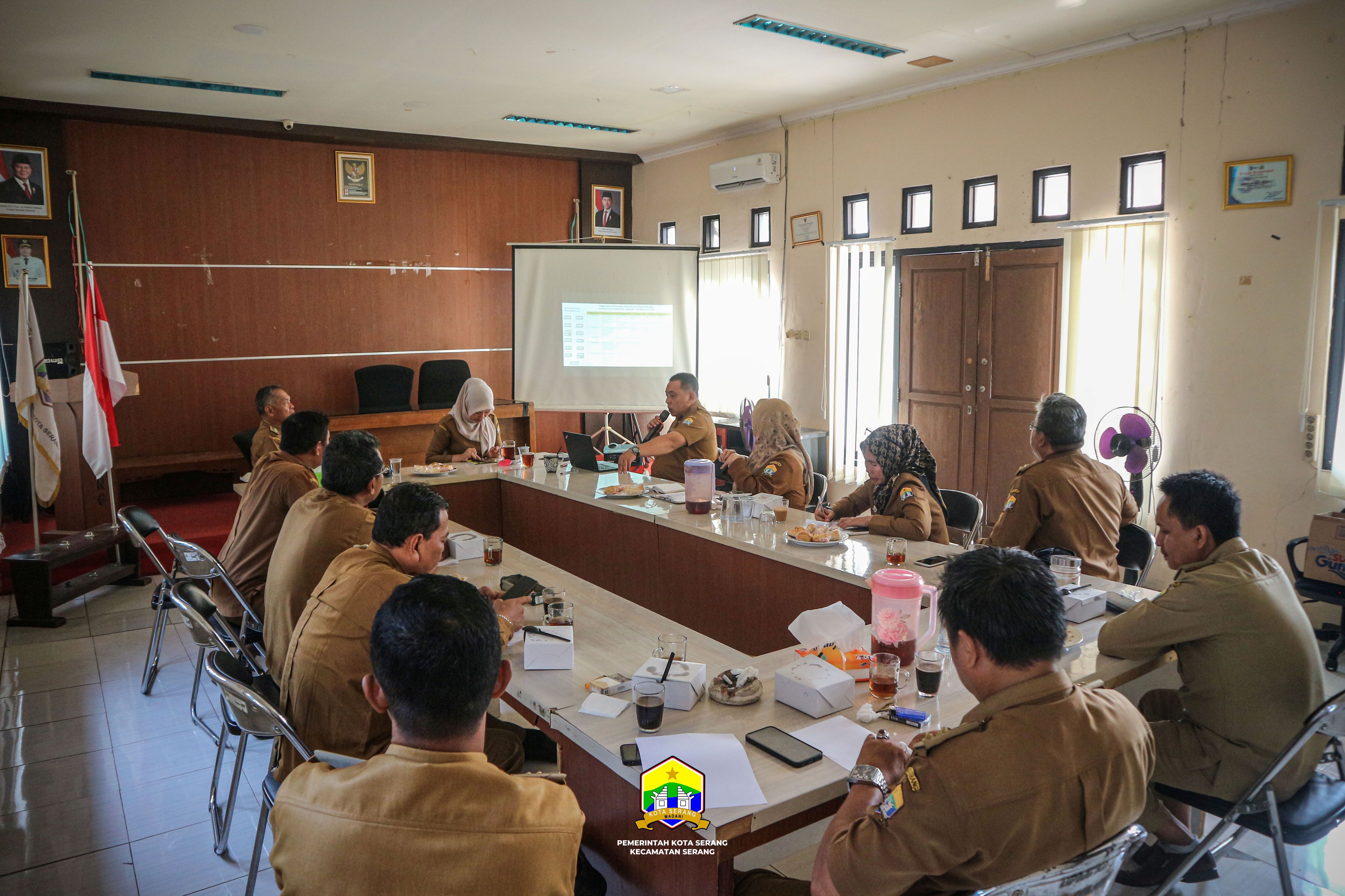 BRIEFING MINGGUAN DI KECAMATAN SERANG - SELASA, 16 SEPTEMBER 2025