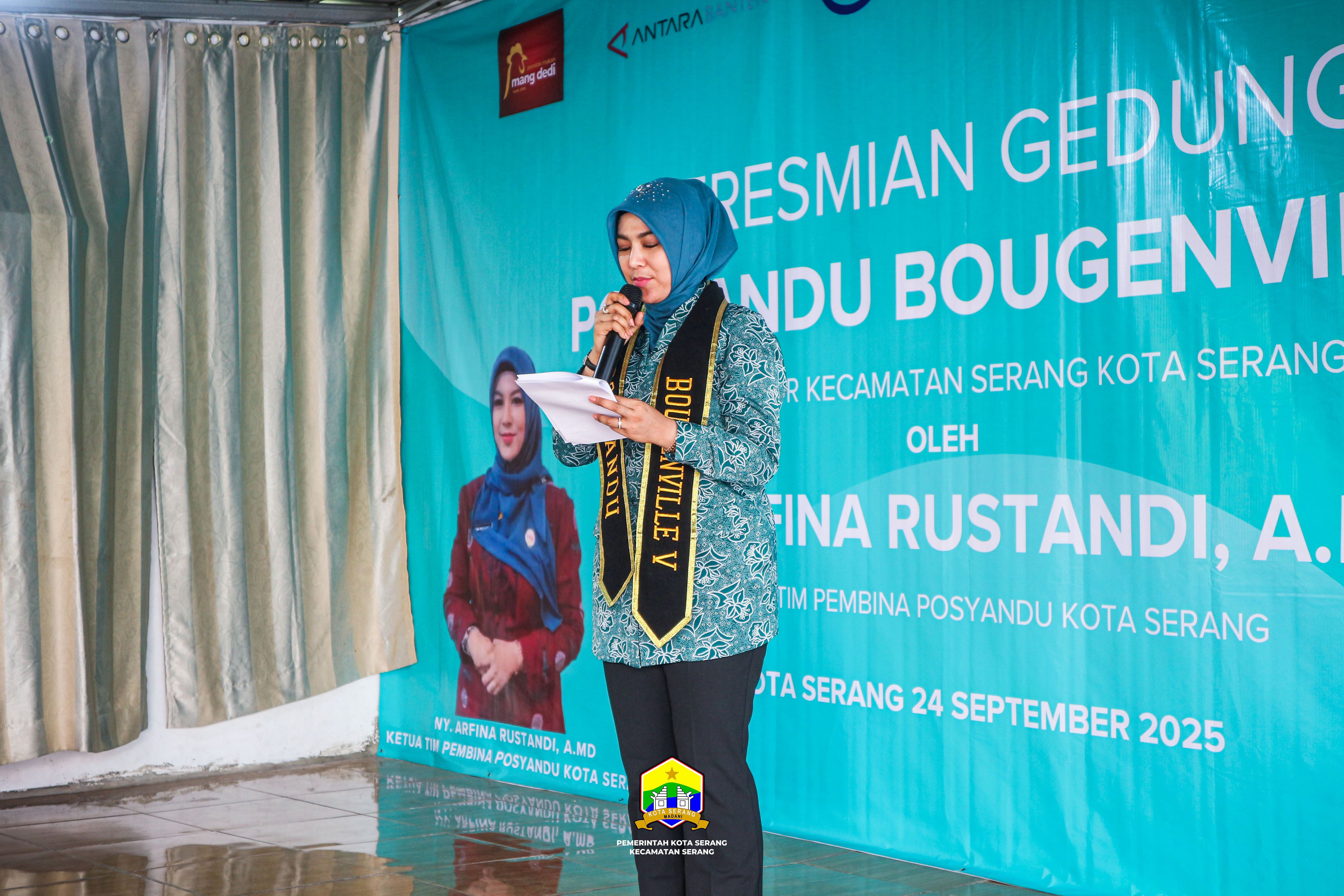 PERESMIAN GEDUNG POSYANDU BOUGENVILE V - RABU, 24 SEPTEMBER 2025