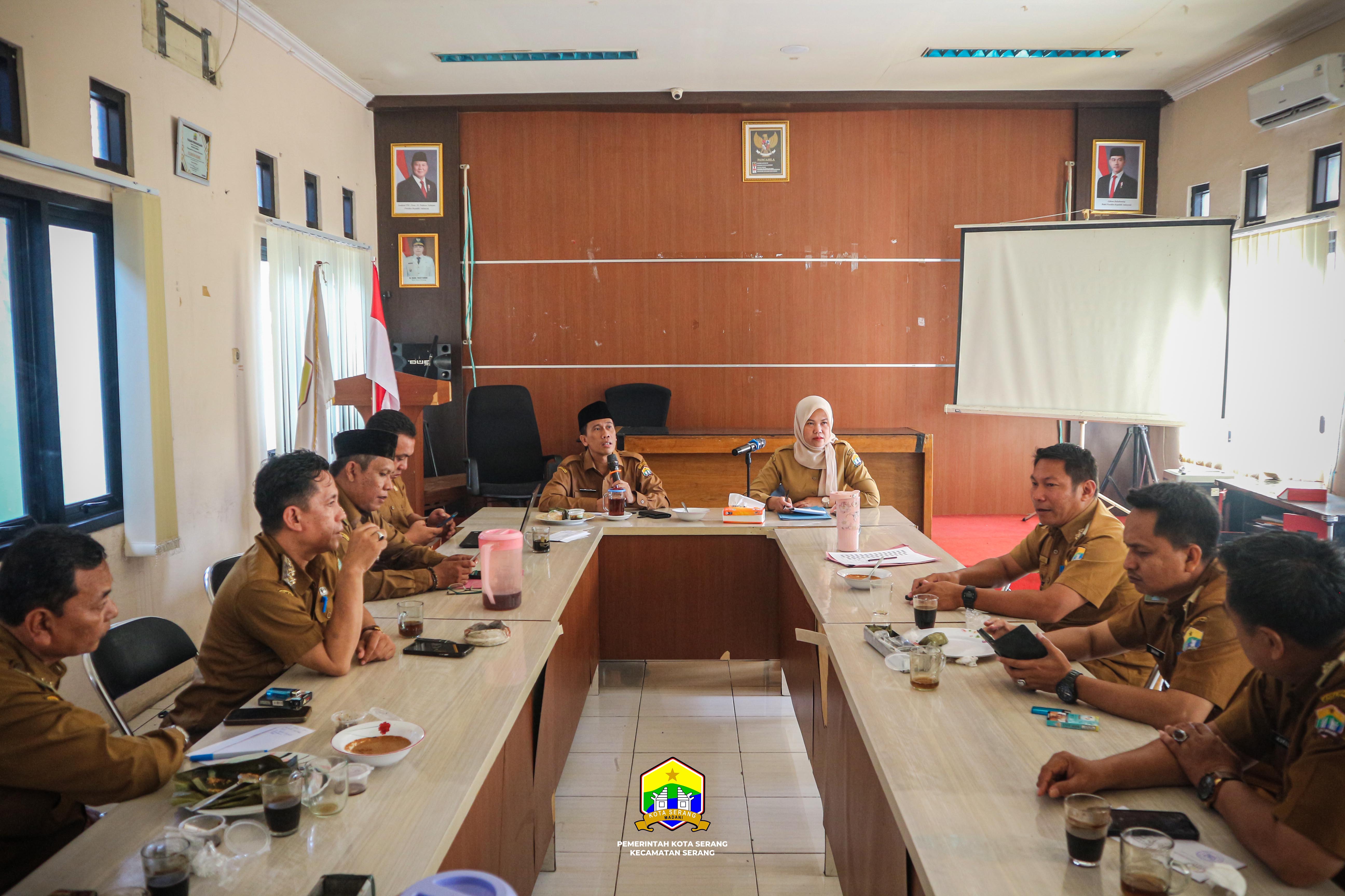 BRIEFING MINGGUAN DI KECAMATAN SERANG - SELASA, 14 OKTOBER 2025