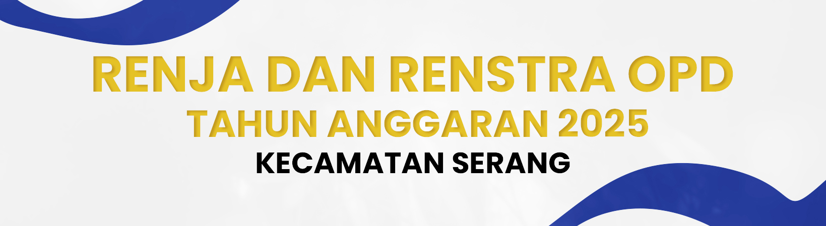 Renja dan Renstra OPD Tahun Anggaran 2025