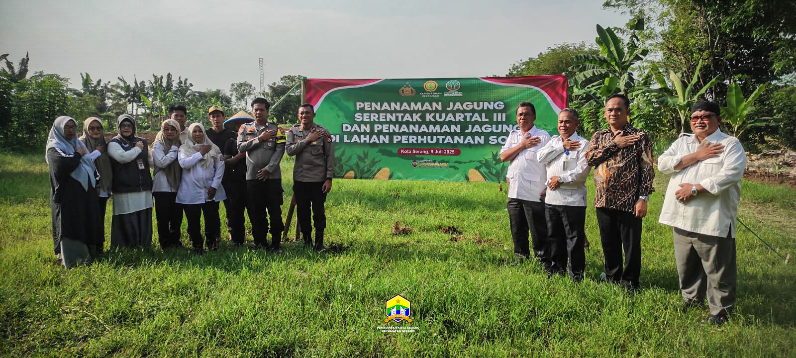 PENANAMAN JAGUNG SERENTAK KUARTAL III & DI LAHAN PERHUTANAN SOSIAL - RABU, 09 JULI 2025