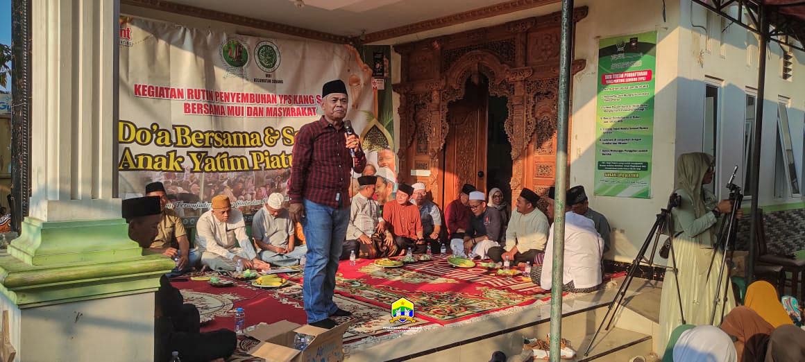 KEGIATAN RUTIN PENYEMBUHAN YPS KANG SARDJAN BERSAMA MUI DAN MASYARAKAT DOA BERSAMA & SANTUNAN ANAK YATIM PIATU, DHUAFA – JUMAT 25 JULI 2025