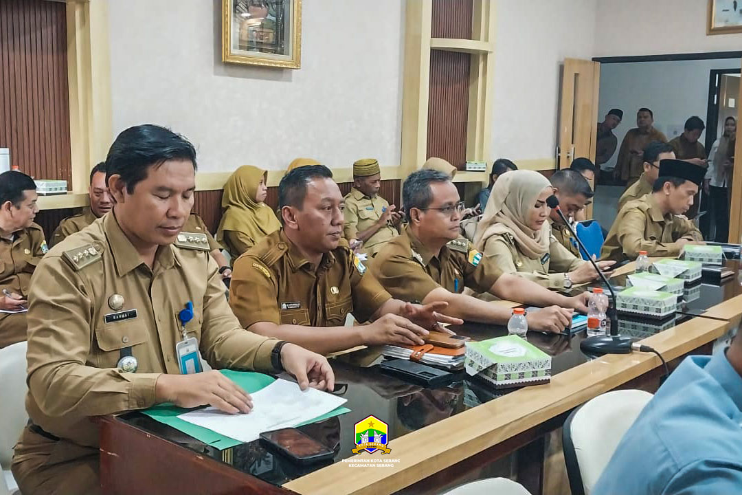 RAPAT EVALUASI REALISASI PAD KOTA SERANG TAHUN 2025 - SENIN, 20 OKTOBER 2025