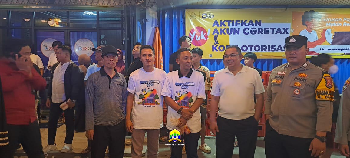 MENGHADIRI ACARA KOTA SERANG FAIR ON THE STREET “NIGHT MARKET @ PASAR LAMA” - JUMAT, 28 NOVEMBER 2025