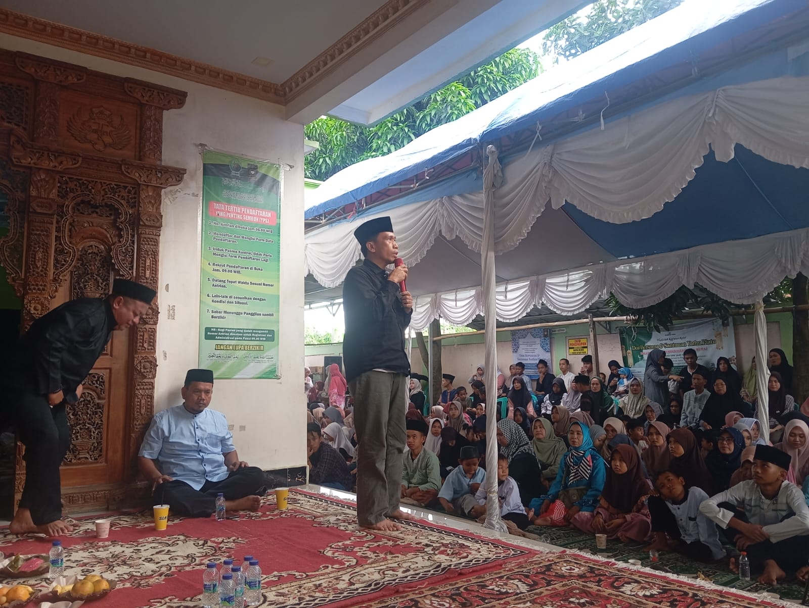 DOA BERSAMA & SANTUNAN ANAK YATIM PERINGATAN ISRA MI’RAJ NABI MUHAMMAD SAW YPS KANG SARJAN – KOMPLEK MUTIARA INDAH 1 KELURAHAN KALIGANDU, KECAMATAN SERANG - JUMAT, 16 JANUARI 2026