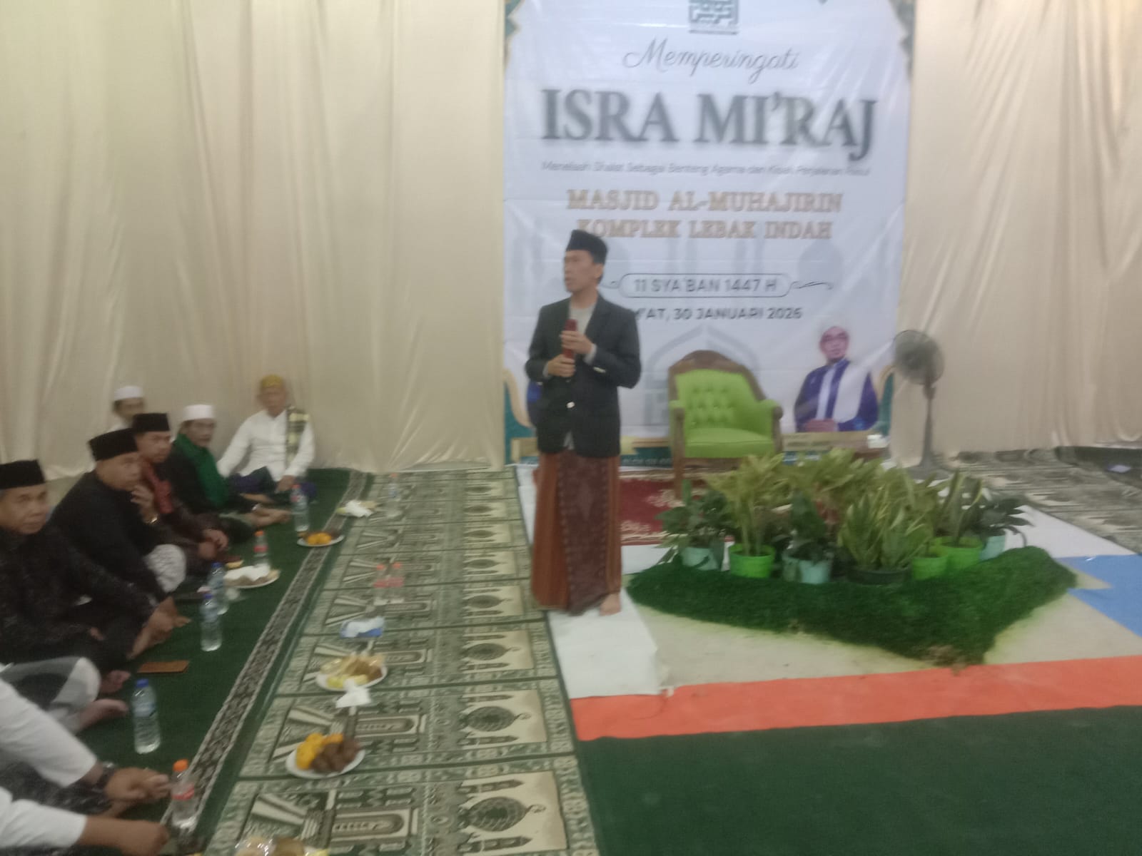 PERINGATAN ISRA MI’RAJ NABI MUHAMMAD SAW DI KOMPLEK LEBAK INDAH RT 03 RW 04 KELURAHAN TERONDOL, KECAMATAN SERANG - SABTU, 31 JANUARI 2026