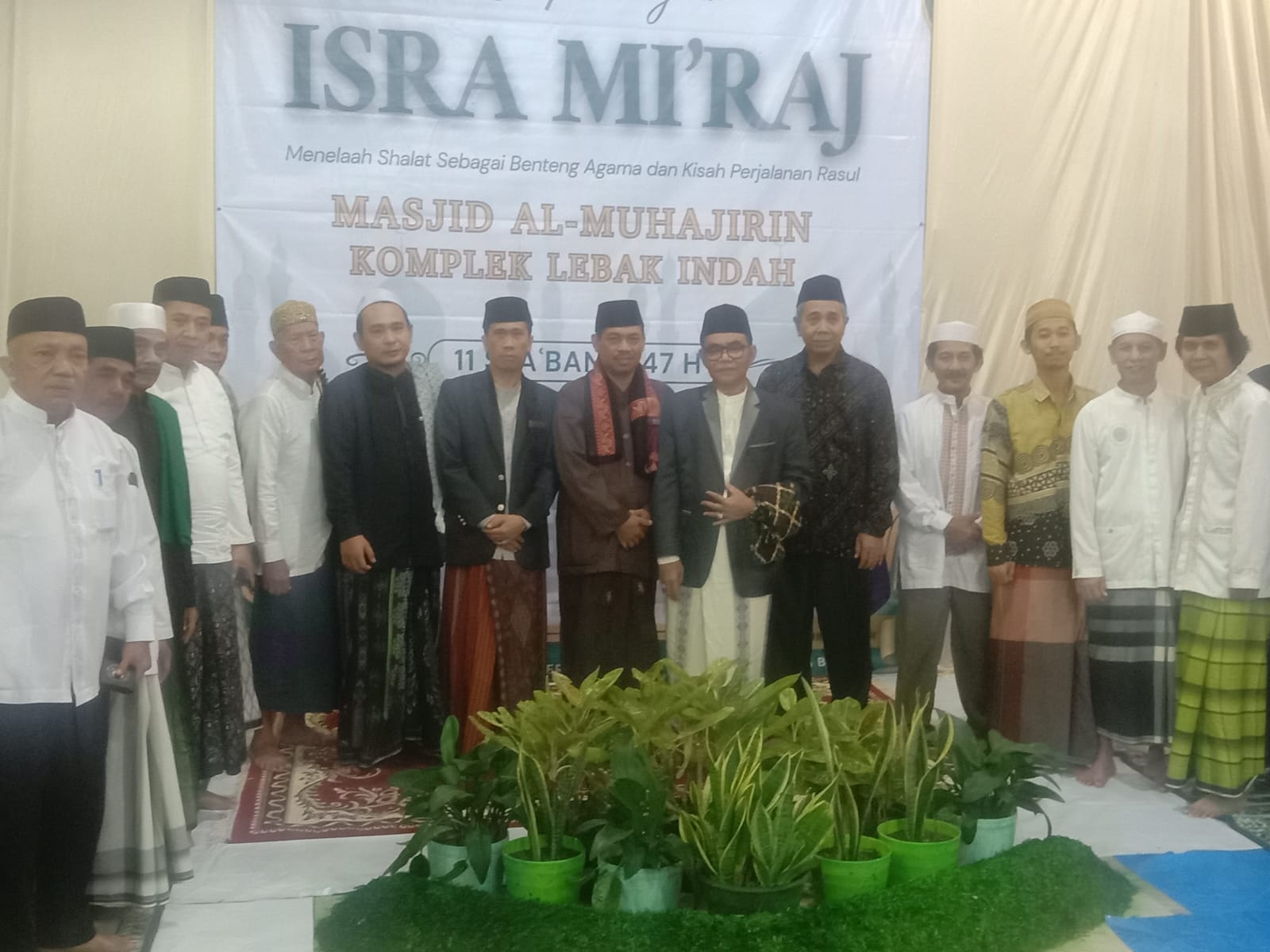 PERINGATAN ISRA MI’RAJ NABI MUHAMMAD SAW DI KOMPLEK LEBAK INDAH RT 03 RW 04 KELURAHAN TERONDOL, KECAMATAN SERANG - SABTU, 31 JANUARI 2026