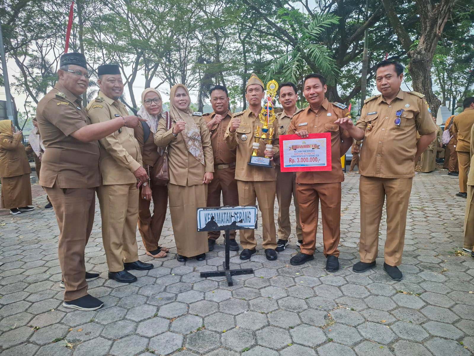JUARA PAWAI BUDAYA KECAMATAN SERANG - SENIN, 24 AGUSTUS 2026